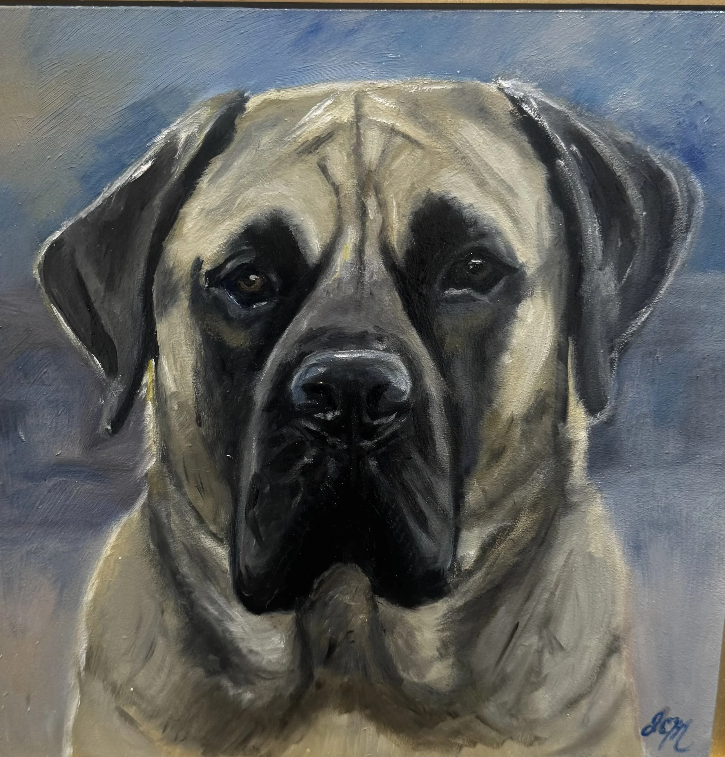 Oil on Canvas, 10 x 10, (commissioned piece for a private collector)