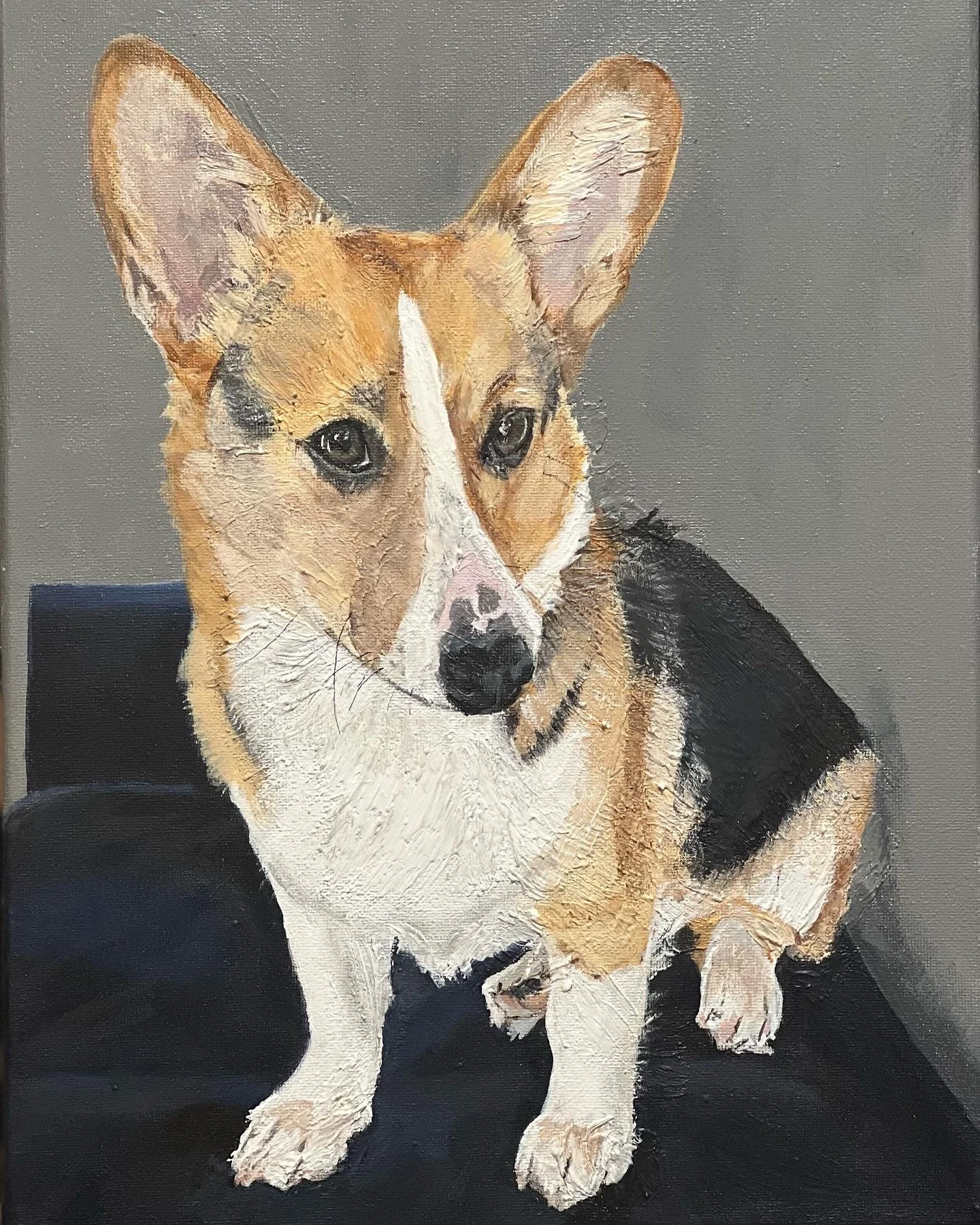 "Shake" Acrylic on Canvas, 11 x 14 (commissioned piece) 