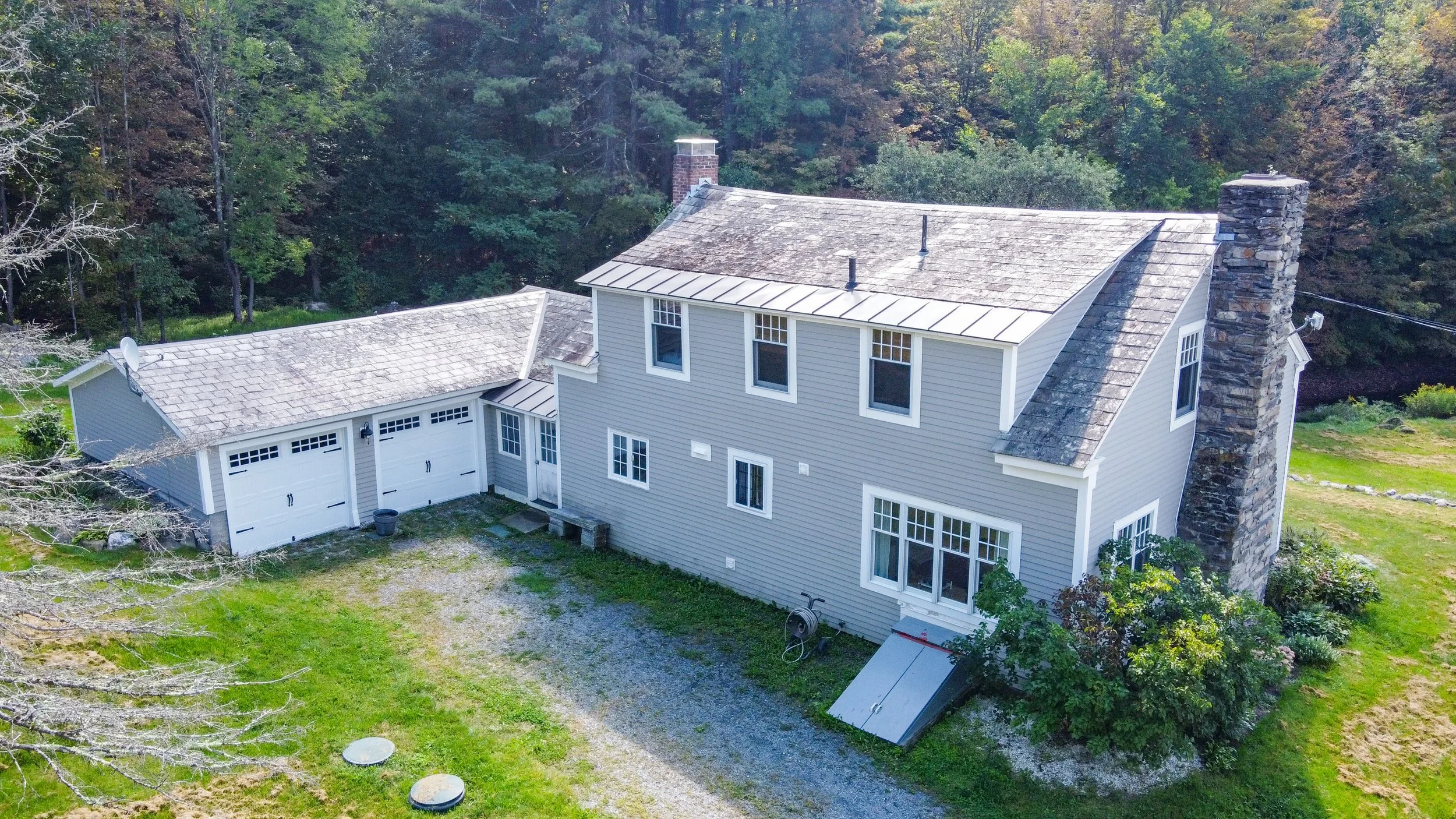 West Pawlet Vermont Antique Colonial 3 Bedroom Home on 5.69 acres with