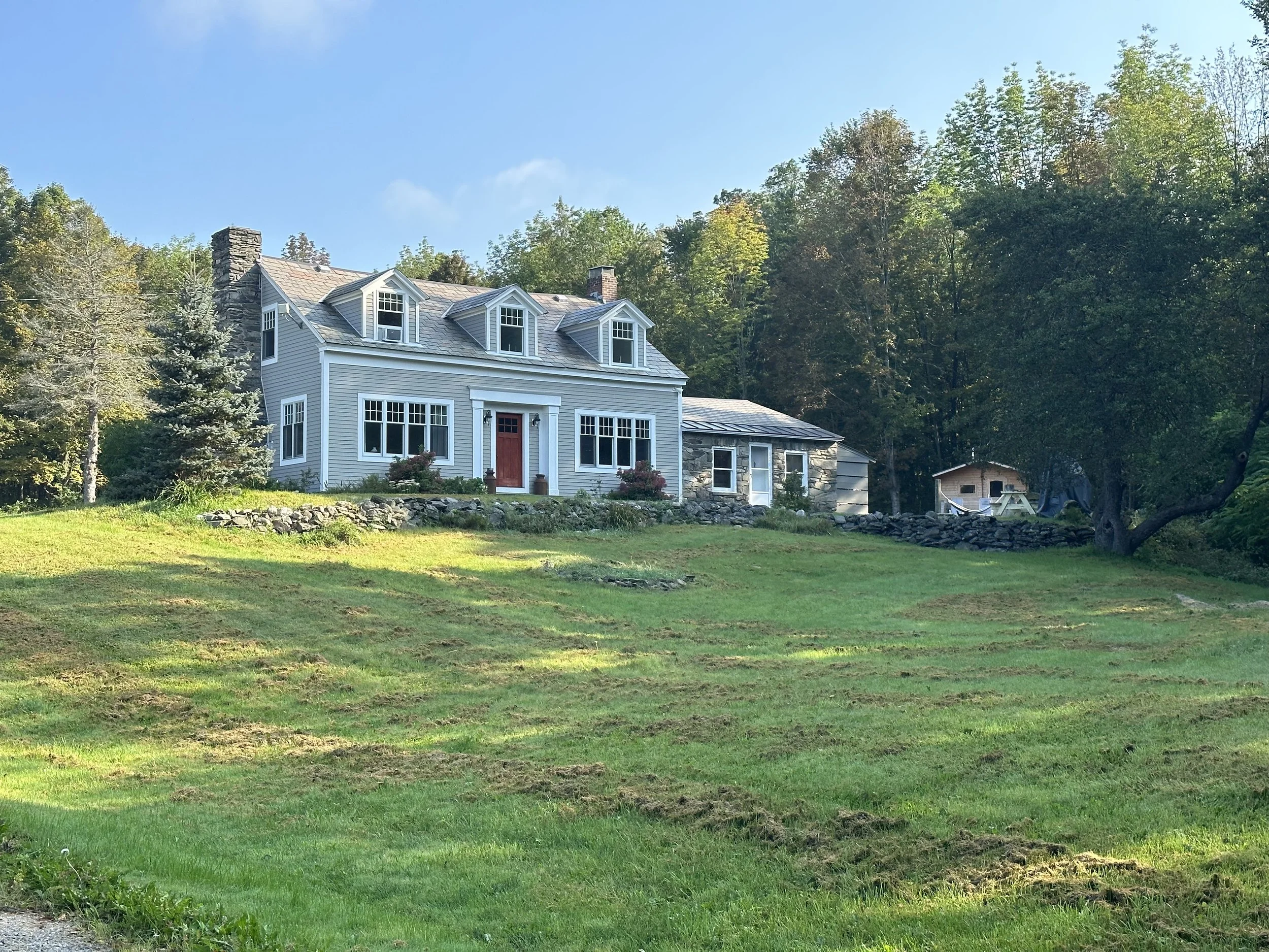 West Pawlet Vermont Antique Colonial 3 Bedroom Home on 5.69 acres with