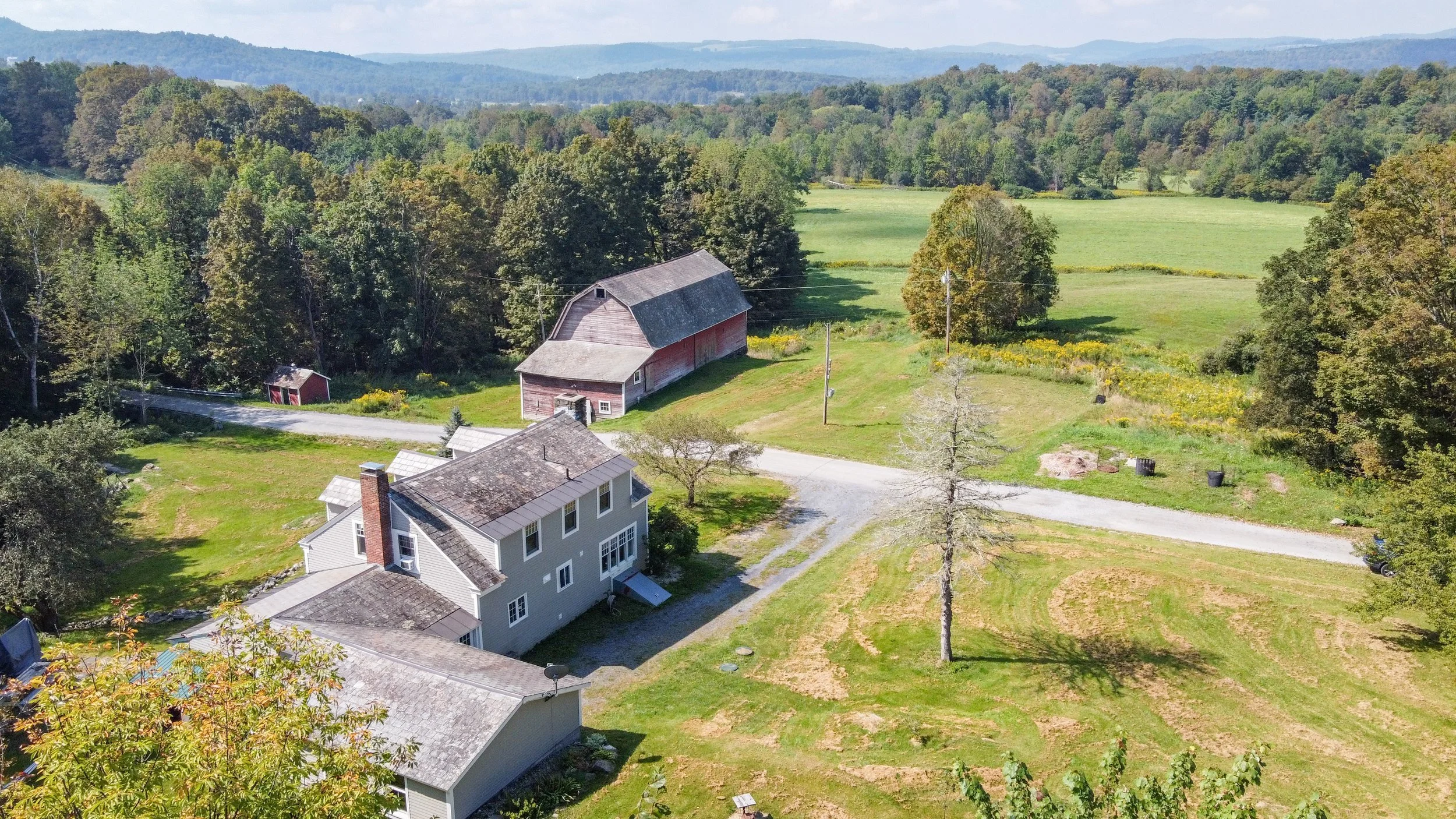 West Pawlet Vermont Antique Colonial 3 Bedroom Home on 5.69 acres with