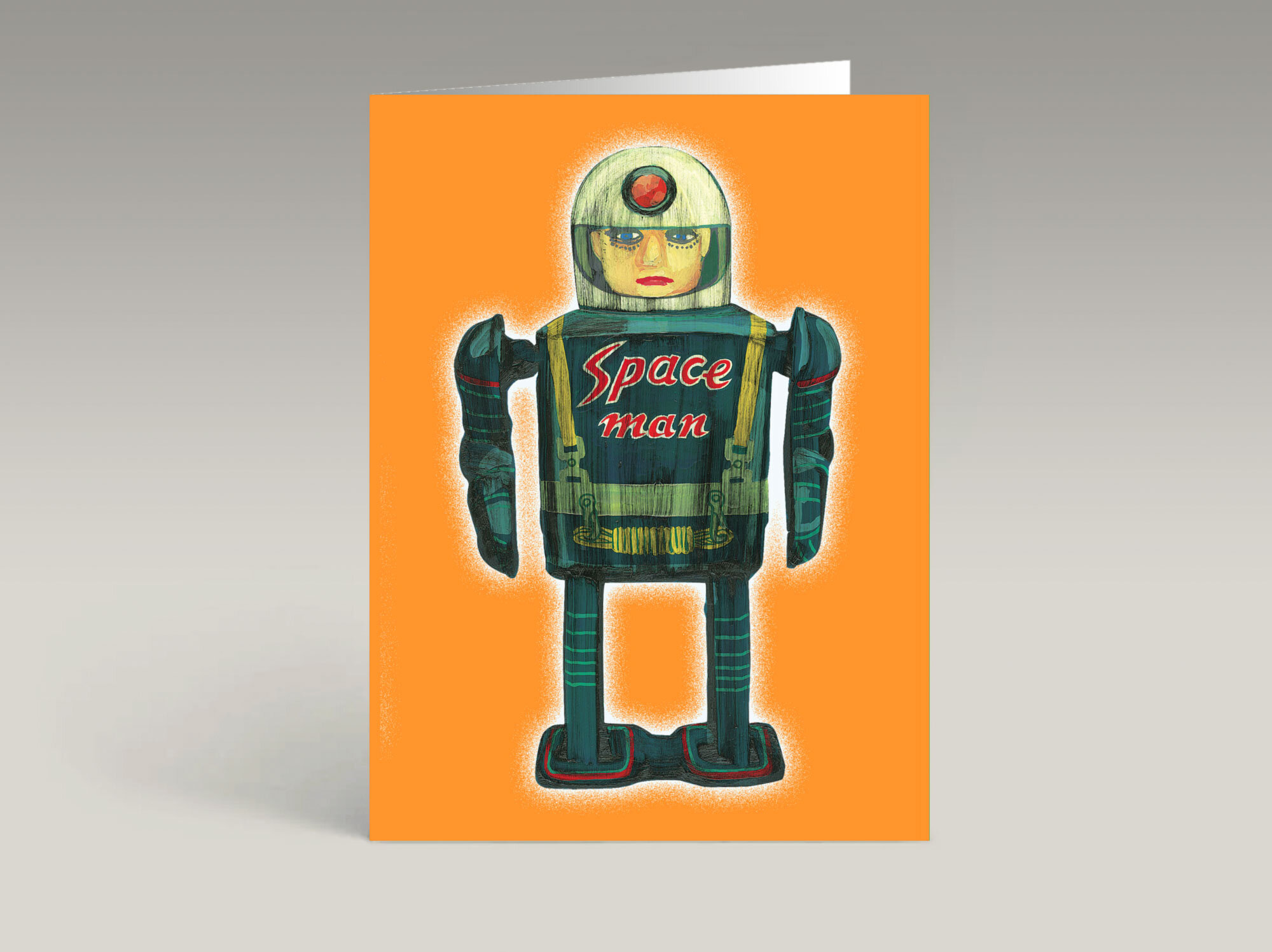 Spaceman card