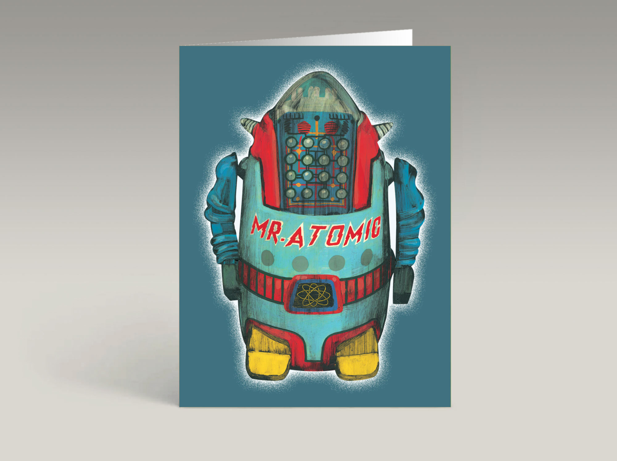 Mr Atomic card