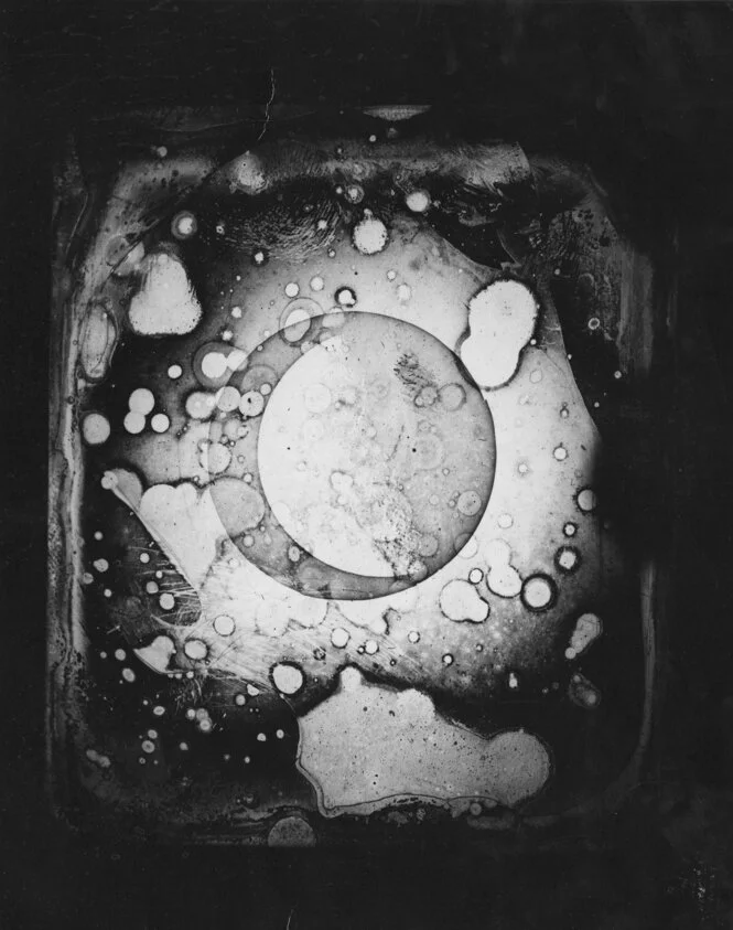 EARLIEST EXISTING PHOTOGRAPH OF THE MOON