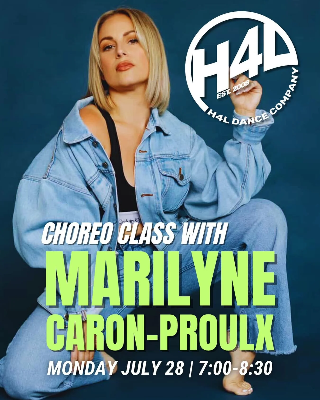 Marilyne will be replacing tonight’s choreography class 👀‼️
Don’t miss this class with @marilynecp ✨
Junior class - 5:30-7:00 with @juliana.raimondo 
Senior class - 7:00-8:30
Drop-in classes are available! Send us a DM ‼️
See you ton