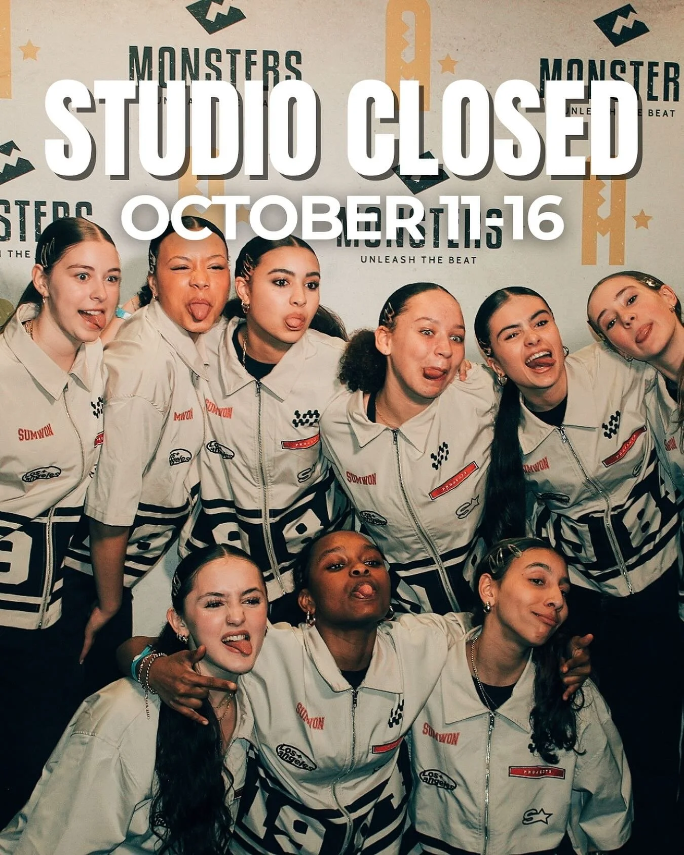 Happy Thanksgiving 🍁 We are most thankful for all of you ❤️
‼️STUDIO CLOSED from Saturday October 11-Thursday October 16‼️
Have a wonderful week with the people you love most!