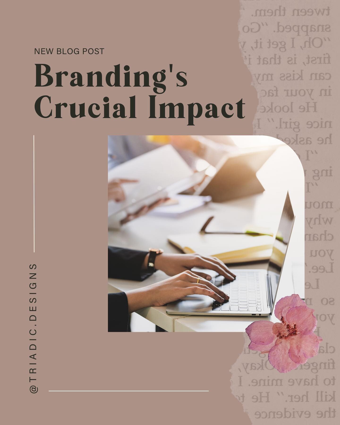 From Ordinary to Extraordinary: Unveiling the Crucial Impact of Branding in Your Journey ✨🌟

Branding goes far beyond a logo or tagline - encompassing your business's entire experience and perception is key.

In our new blog post, we highlight these
