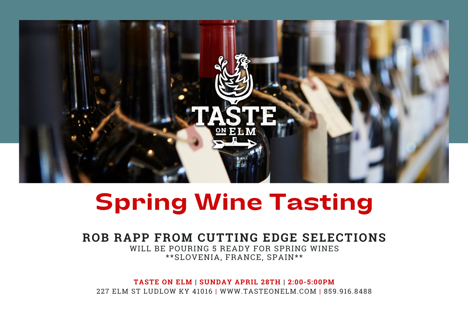 Spring Wine Tasting