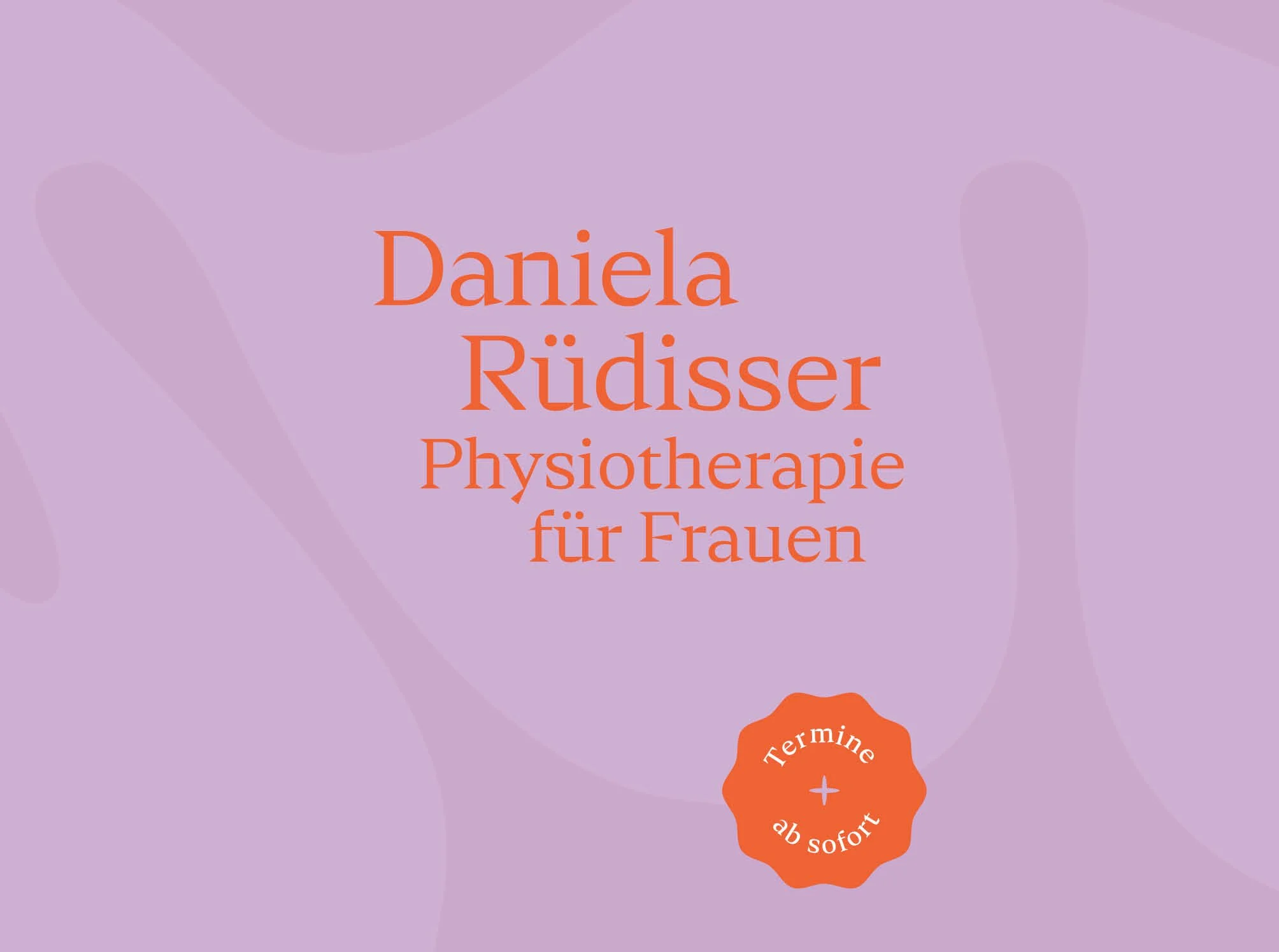 Daniela Rüdisser Physiotherapie