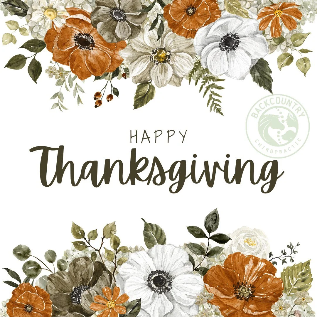 Happy Thanksgiving to all our wonderful practice members! We hope you enjoy time spent with loved ones and some delicious food