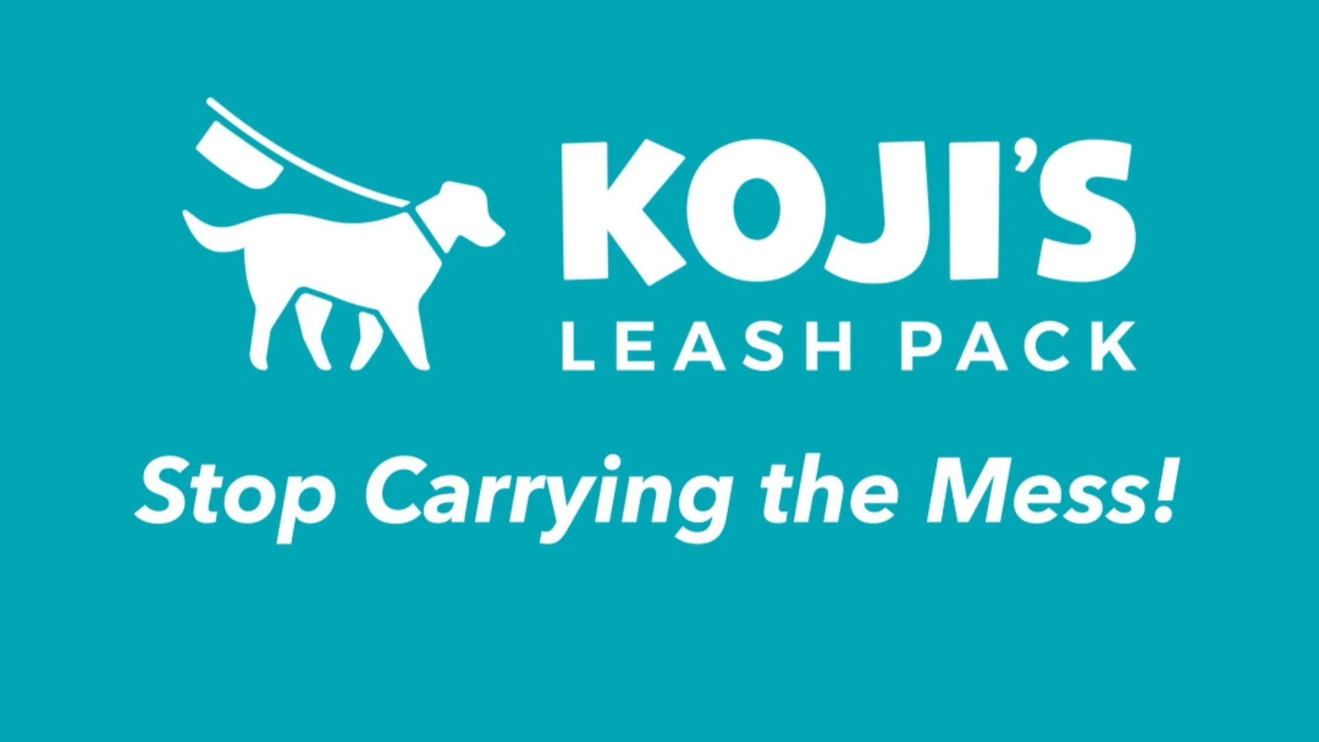 Kojis Leash Pack video