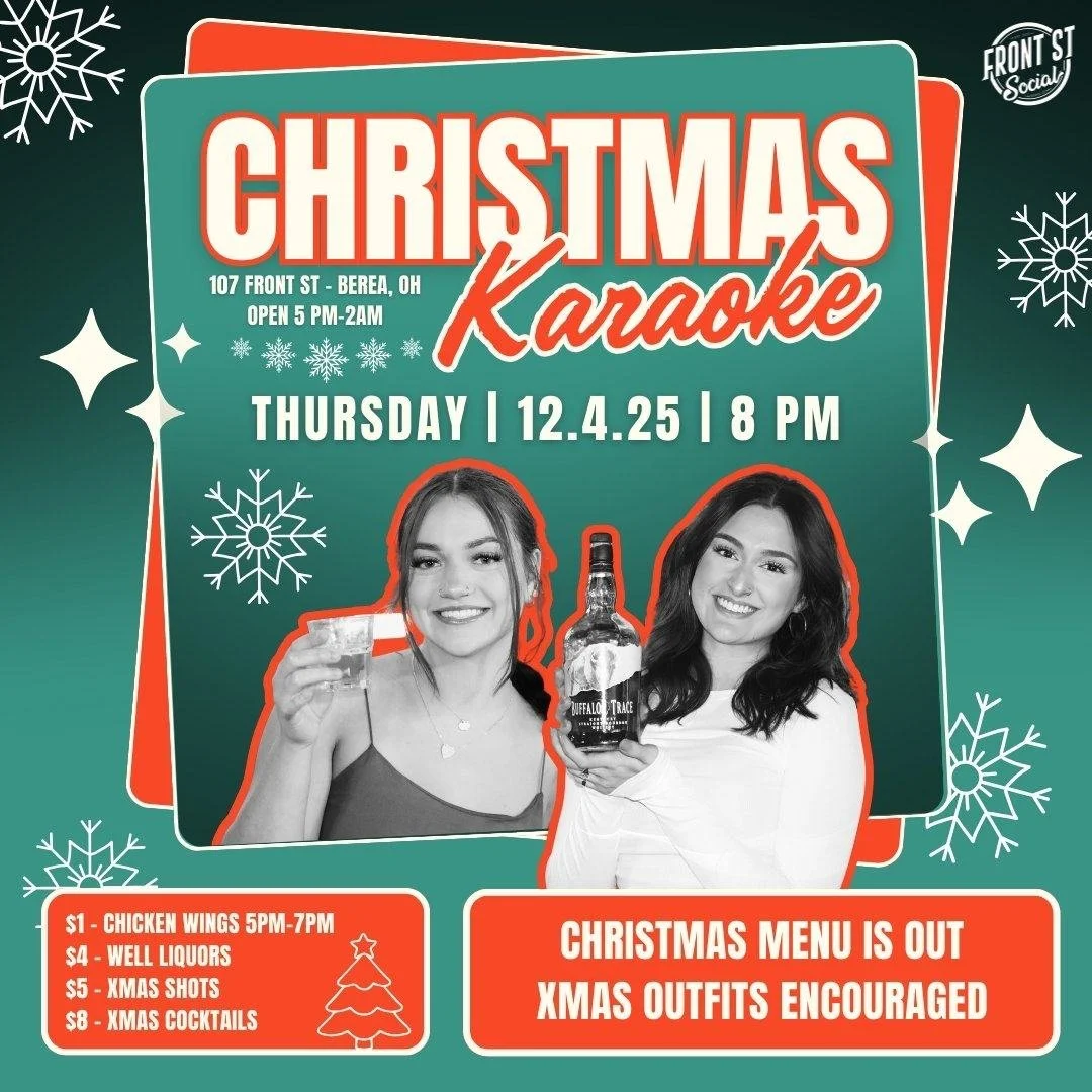 The Christmas bar is glowing, the cocktails are flowing, and we&rsquo;re kicking off December the right way &mdash; with Christmas Karaoke! 🎄✨

Bring your best holiday spirit (and your worst Mariah Carey impression 😅) because the mic turns on at 8P