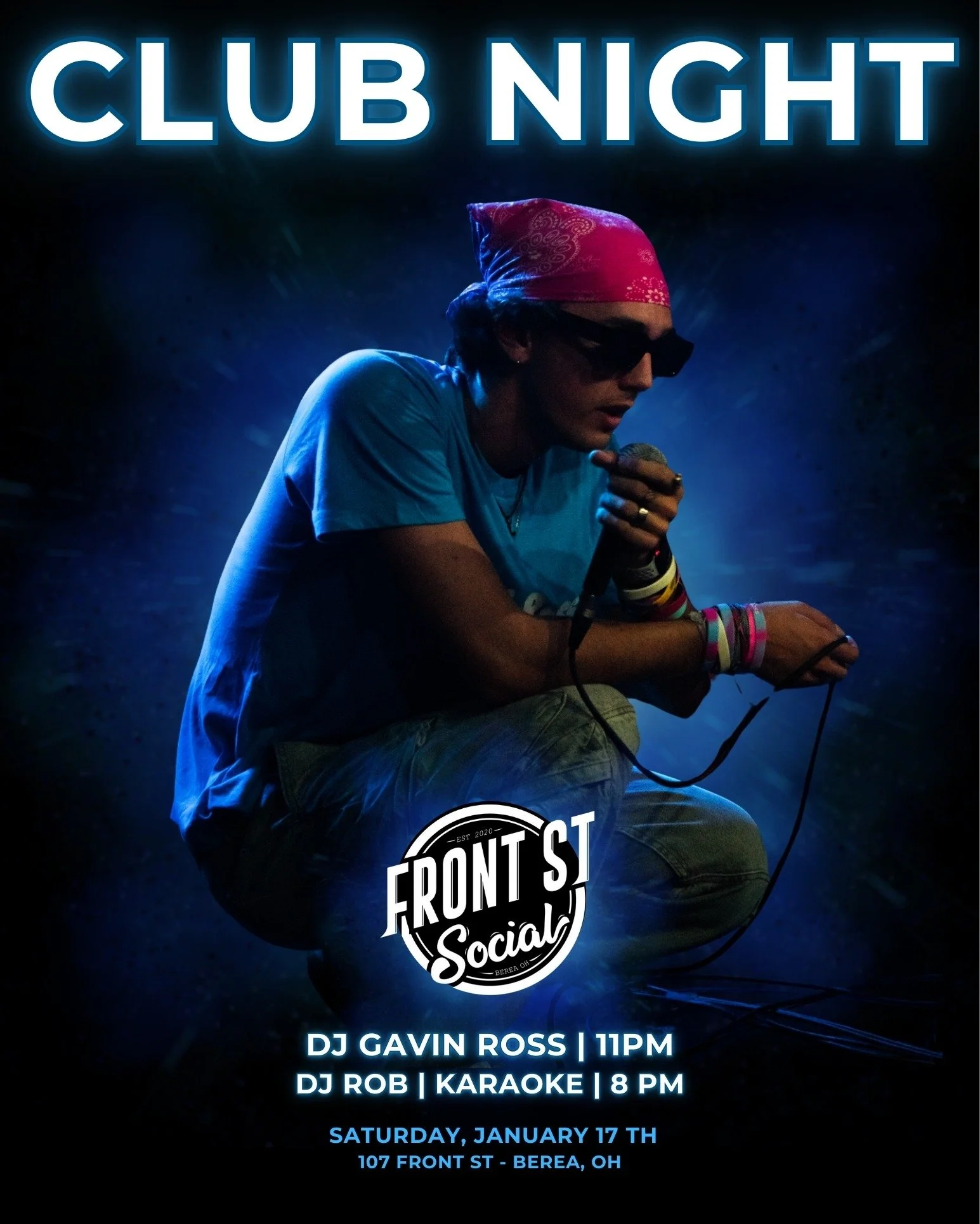 SATURDAY NIGHT is here!!! 🔥😉

🎤 Karaoke with @djrob92 starts at 8PM
🎧 Club Night with @gaavinross at 11PM

Baldwin Wallace is back in session and Saturday nights are officially back to full send 😈
Grab the crew, ask about our drink deals, and ma