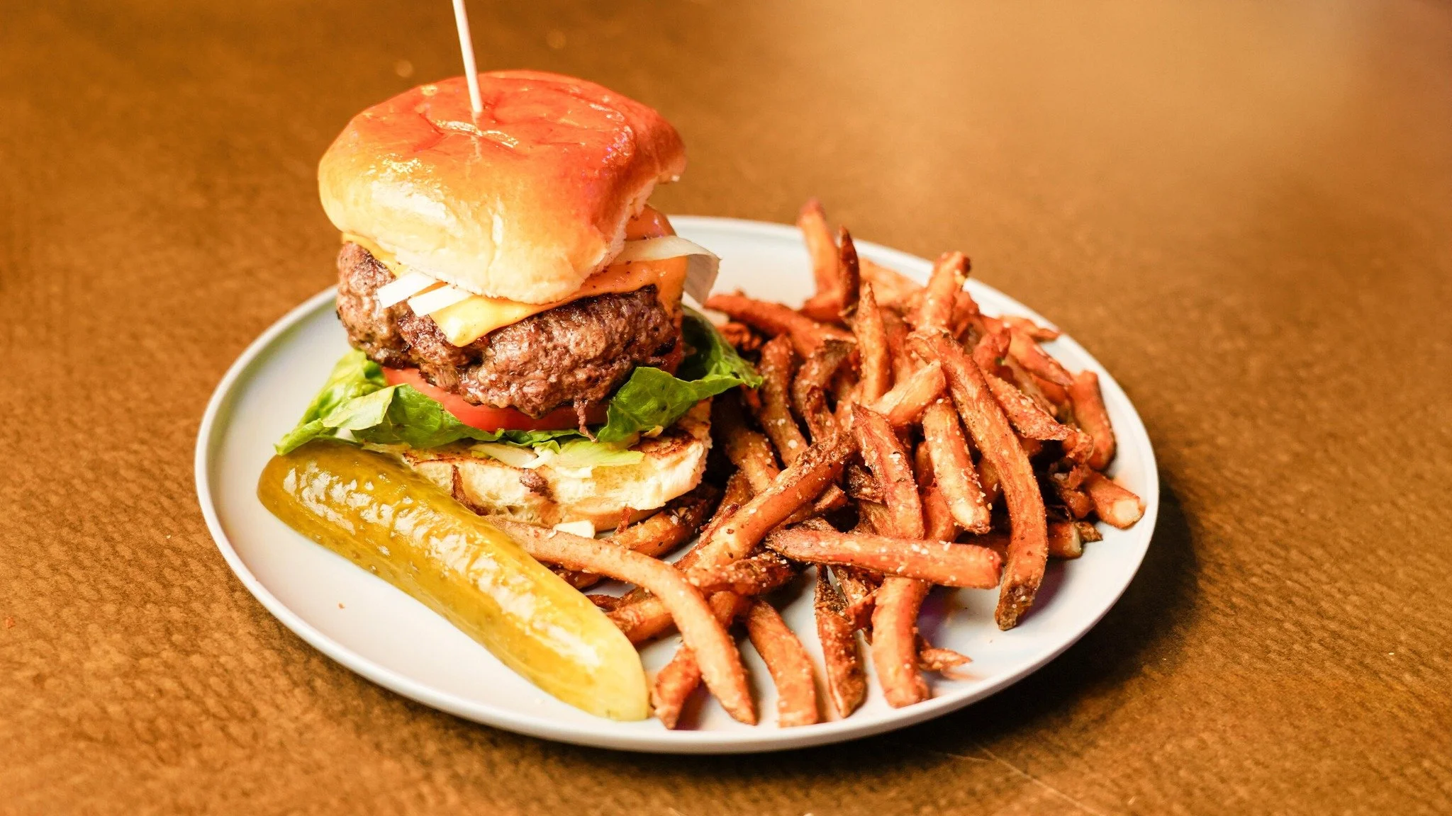 Emma's behind the bar tonight, so if your drink tastes extra good, now you know why 😌🍔🍻✨

🍔 $5 Burger &amp; Fries (Can't beat that price!)
🍋 $5 Sun Cruisers
🥃 $3 OFF Top-Shelf Tequila

See you tonight. 🖤
#TequilaTuesdayCle #Cleveland #Clevelan