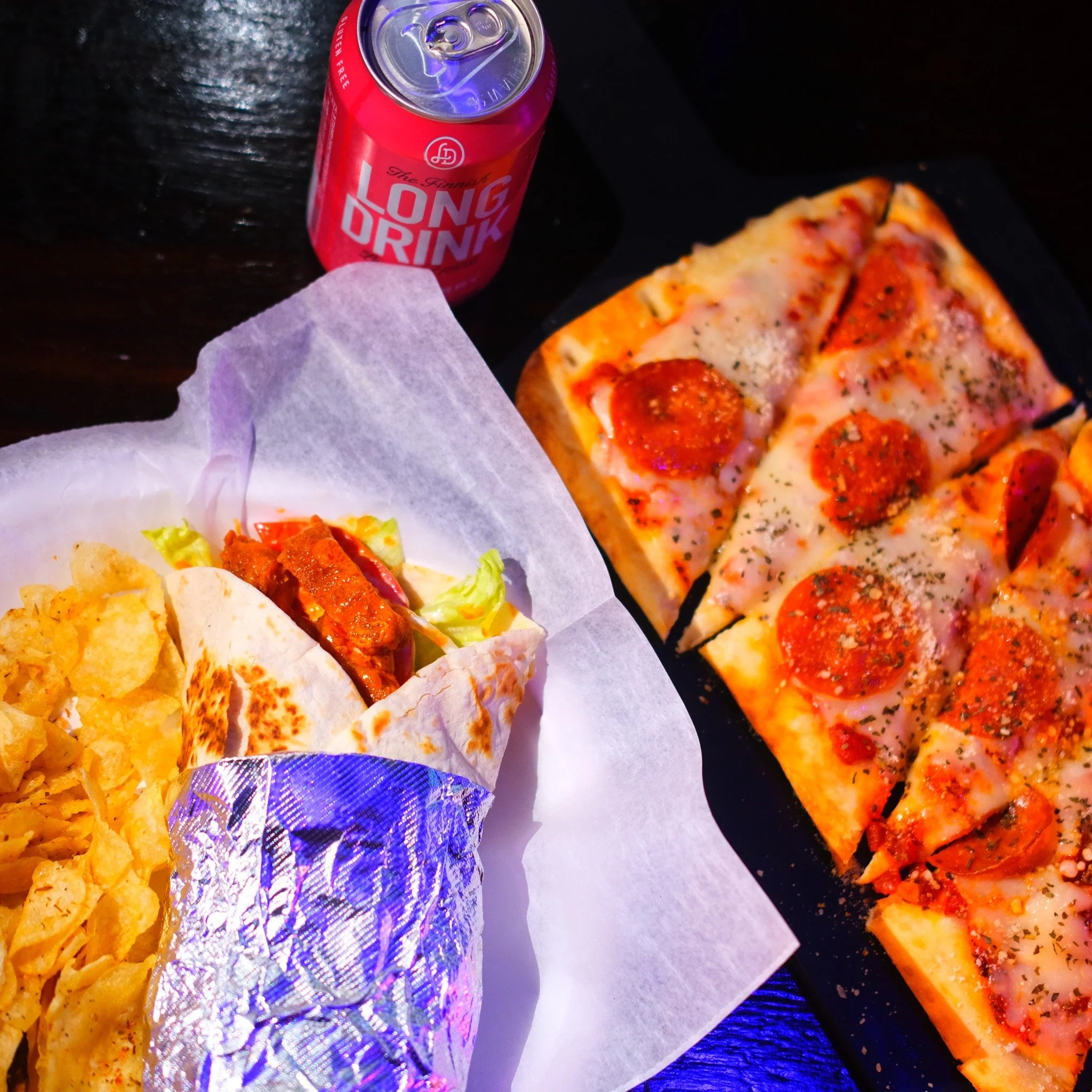 Your weekend starts here 🍻✨ Tomorrow's Friday, so go ahead and start acting like it. Take a break from work, grab a bite after you clock out, and hang out with us for a while. We've got the food, the drinks, the music, and the excuses you need to st