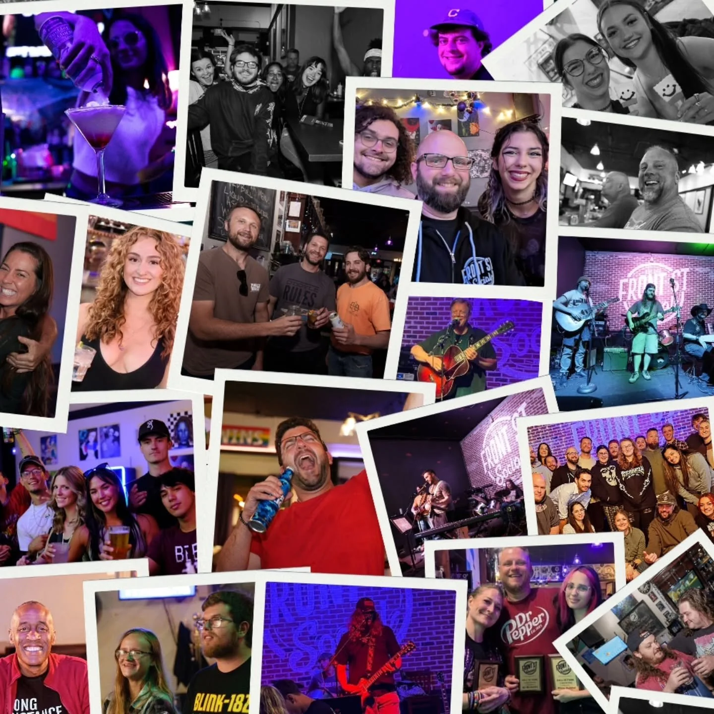 Thank you to all of the incredible people that have helped us make it to 6 years at Front St Social. We've made some great memories along the way and hope to make some more with all of you tonight.

Tonight we have DJ Dan making his return to host ka