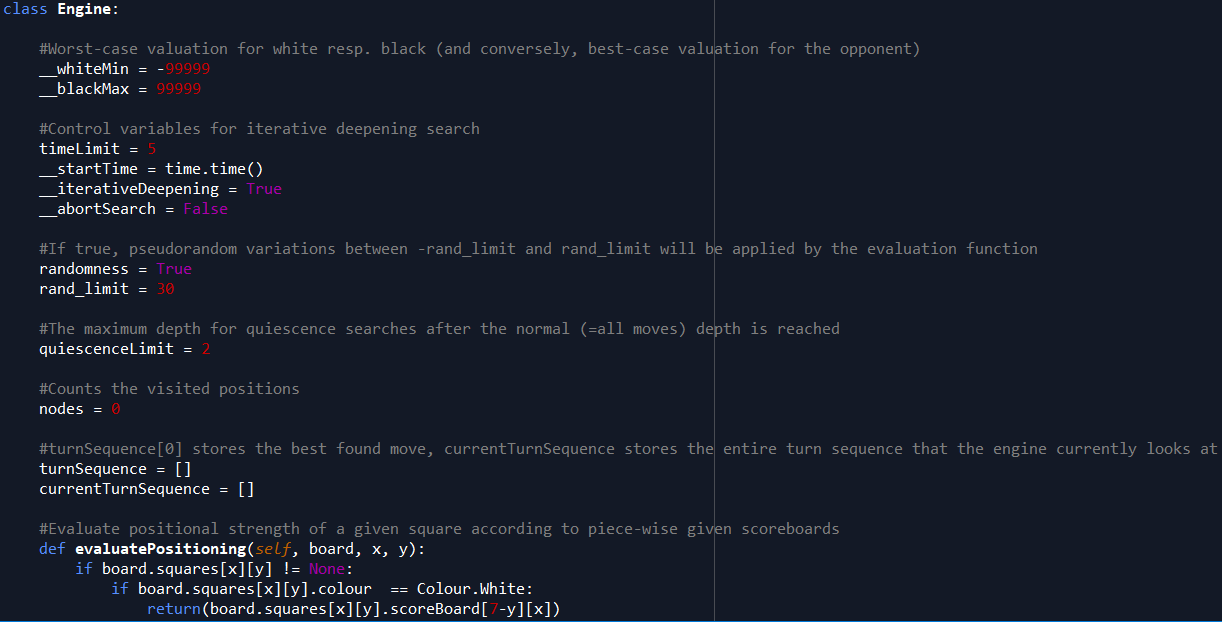 PyChess (Python) — The Upper Half Plane