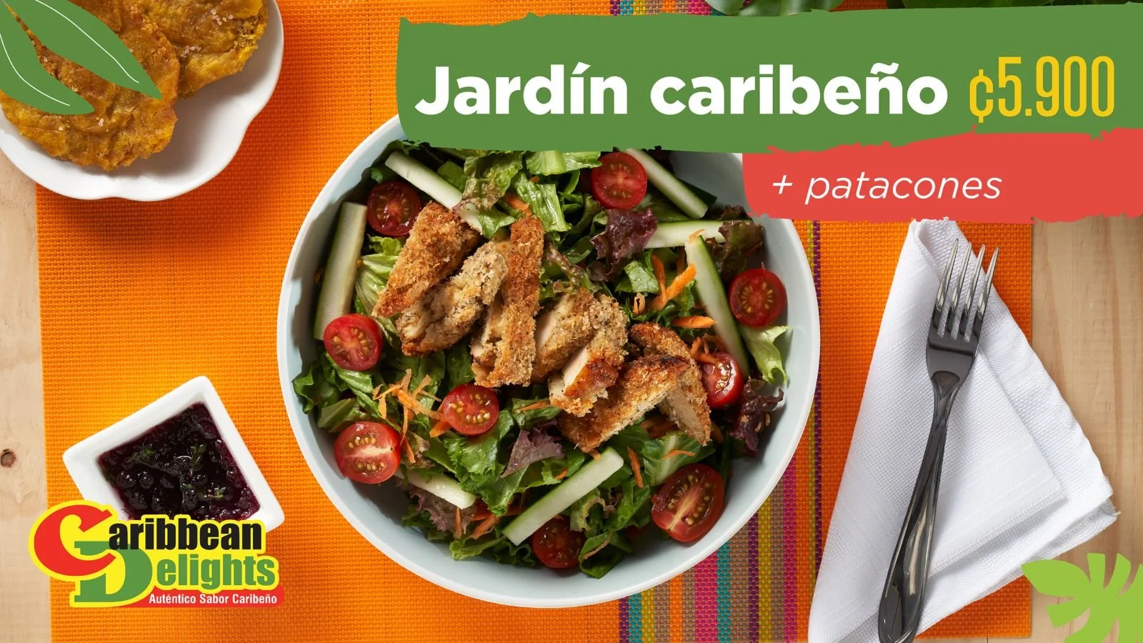 Caribbean Delights comida caribeña