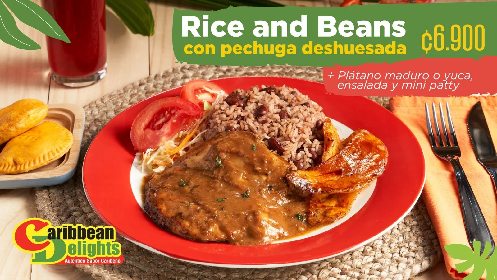 Caribbean Delights comida caribeña