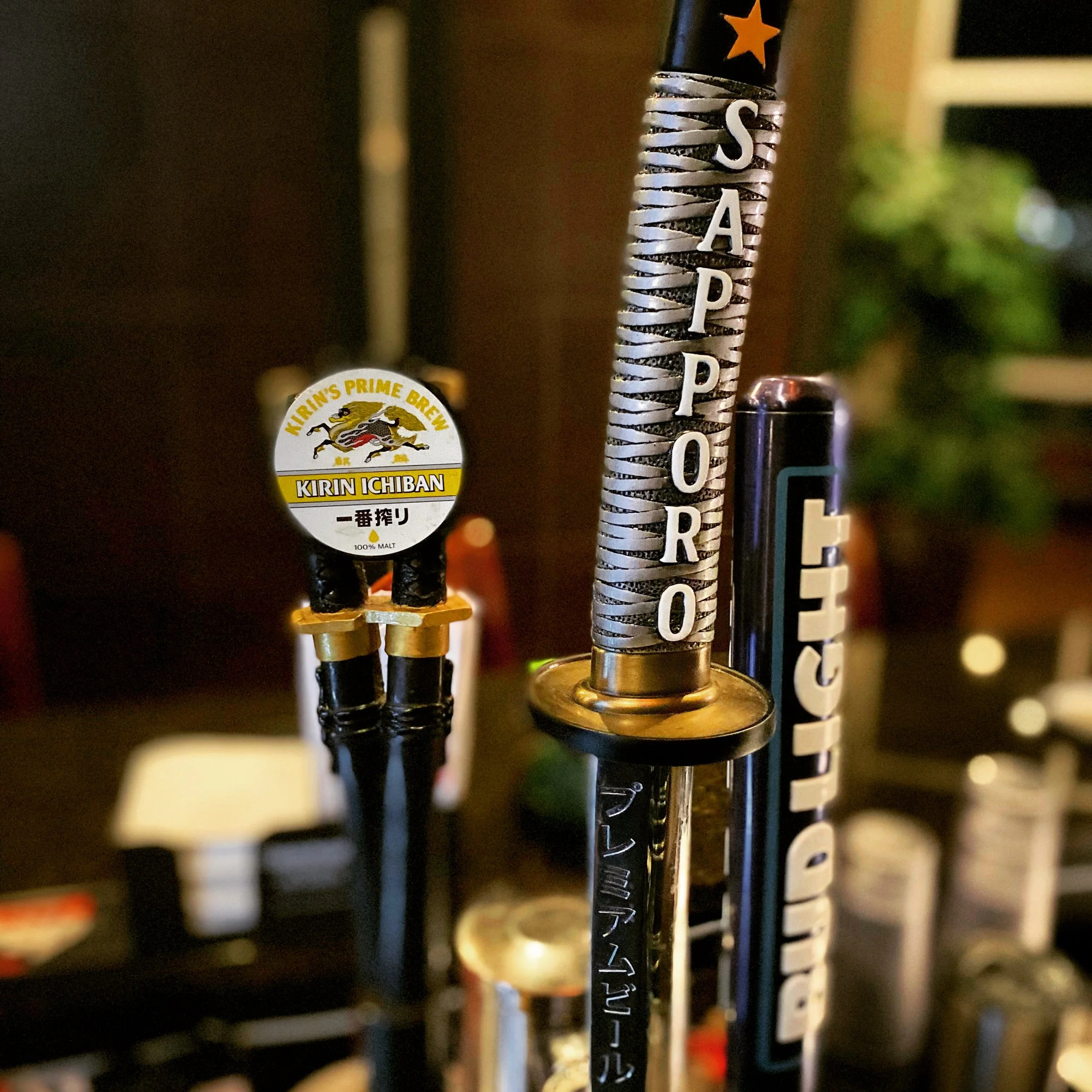 Japanese Beer on Tap