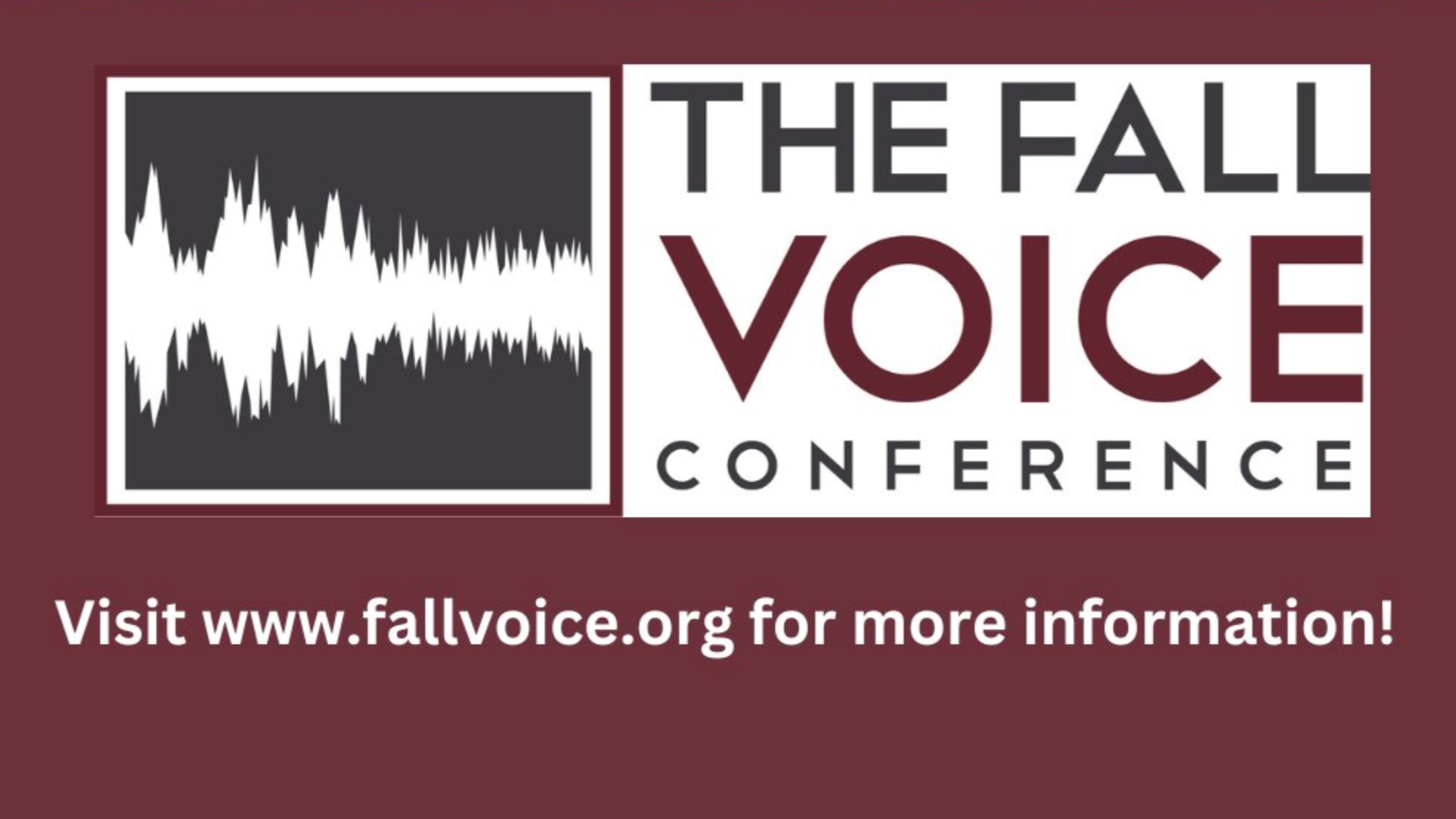 The Fall Voice Poster Presentation
