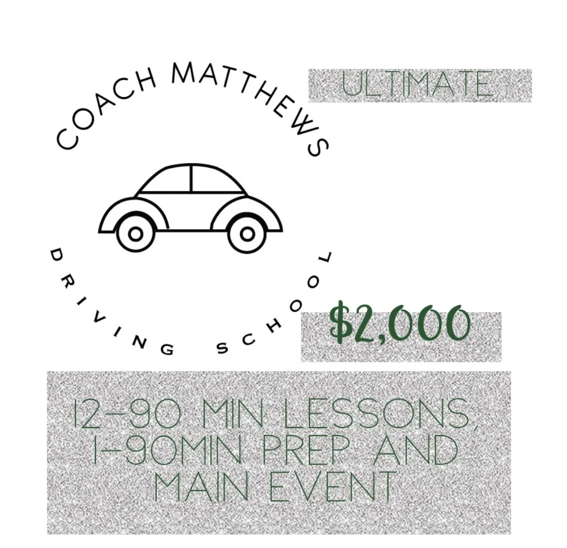 Ultimate Driver 12-90 min, 90 min. Prep, Mini Prep./Test