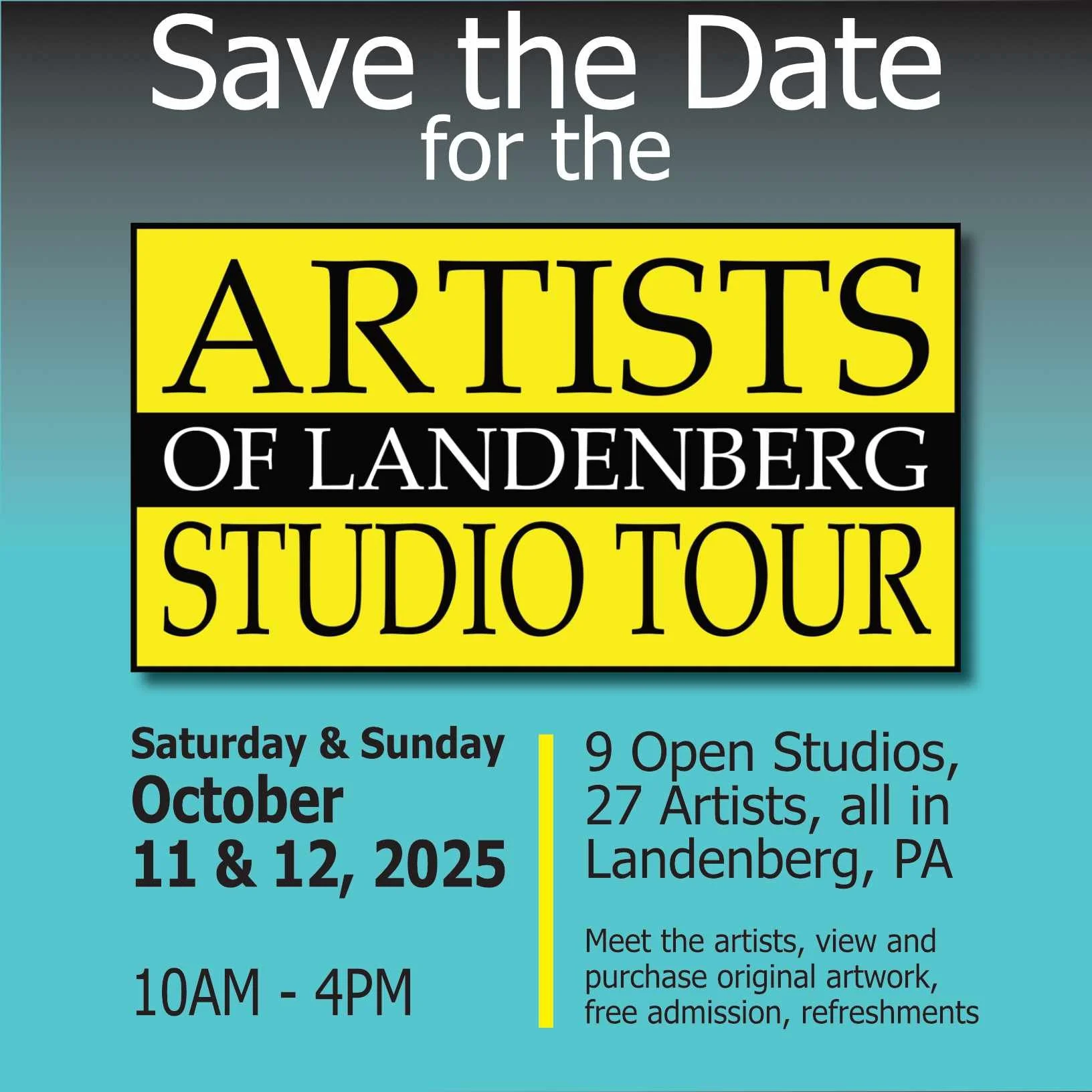 Artists of Landenberg Studio Tour