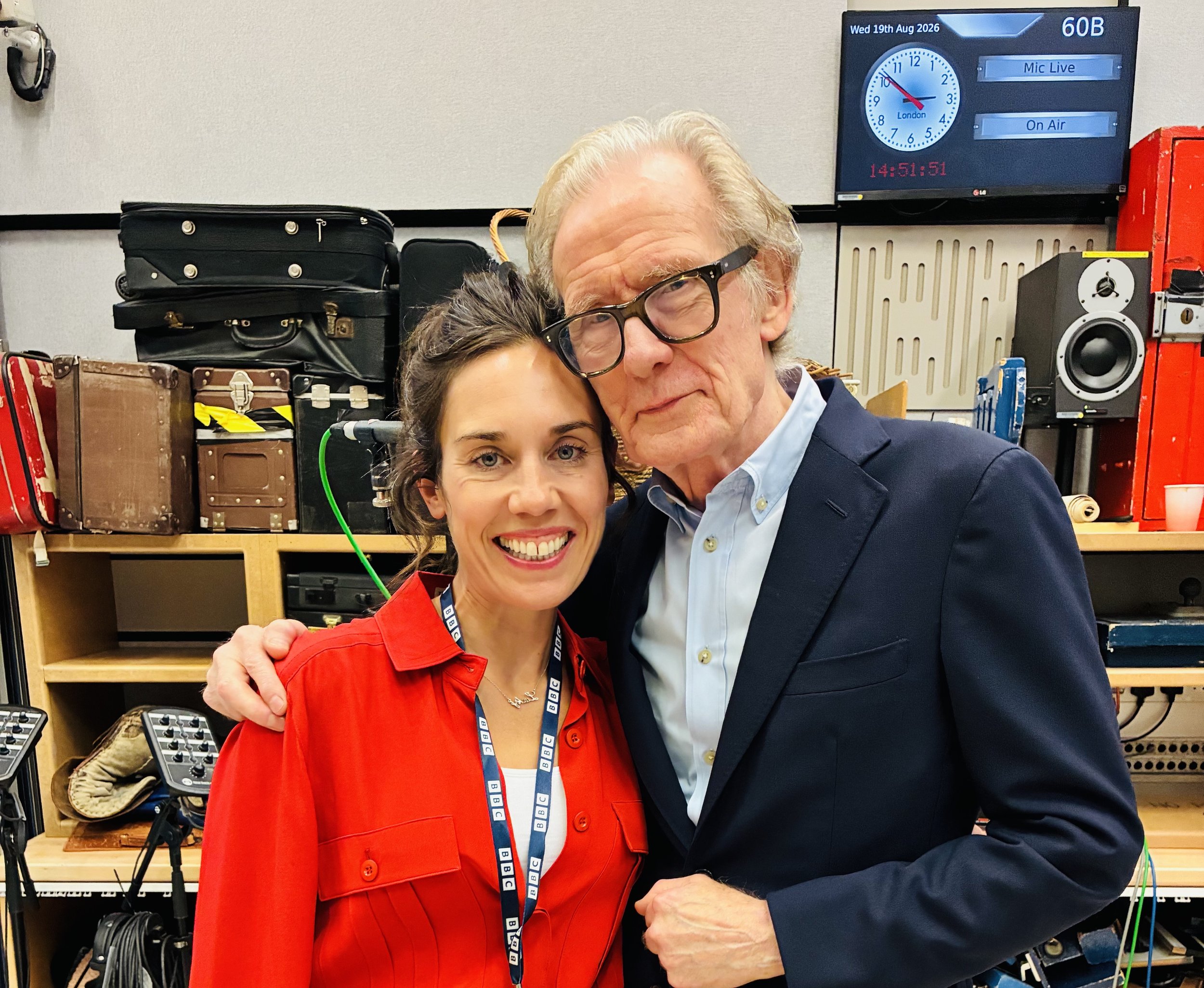 LB with BN in Charles Paris for Radio 4