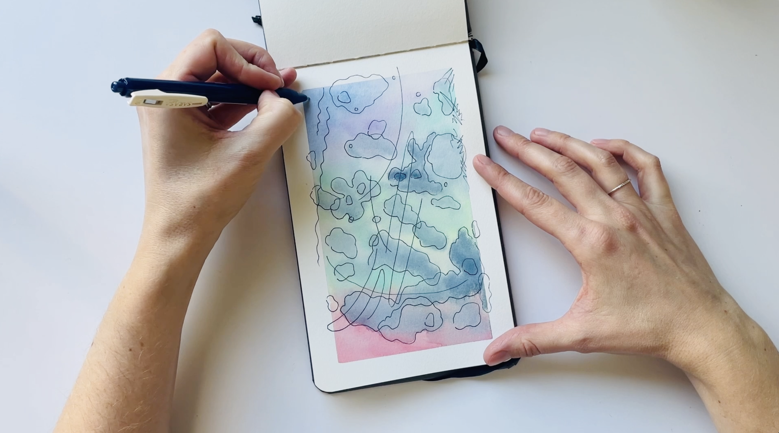 Hyping up Meditative Art