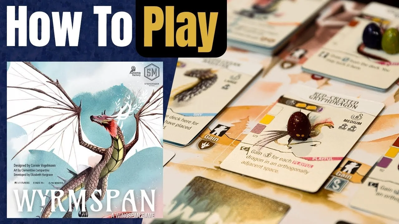 how to play wyrmspan board game thumbnail