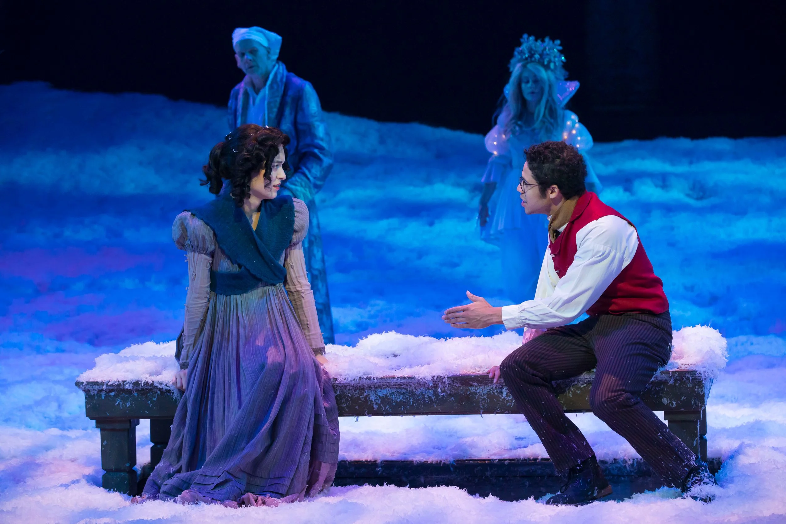 Belle in A Christmas Carol at Indiana Rep 