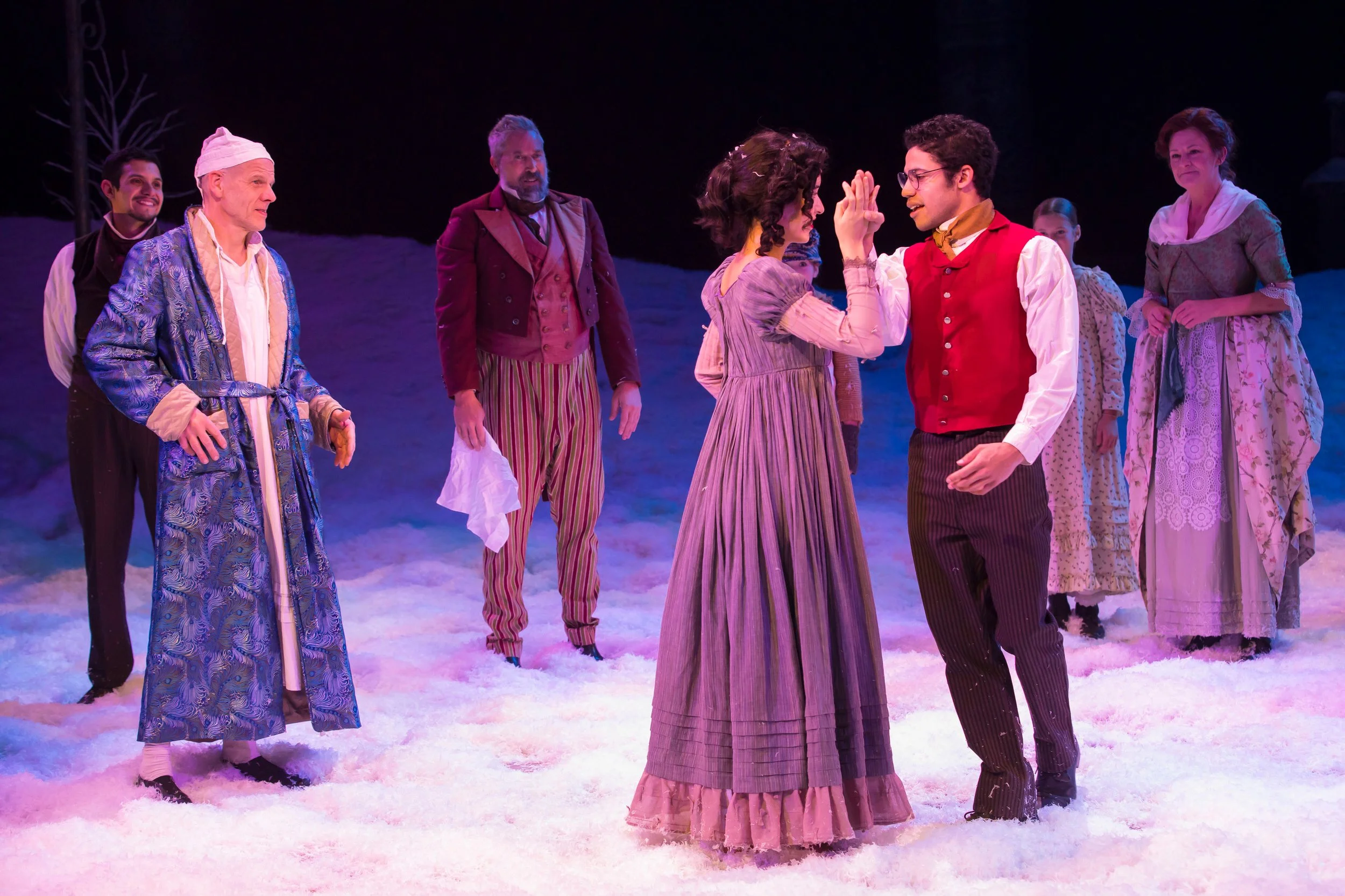 Belle in A Christmas Carol at Indiana Rep 