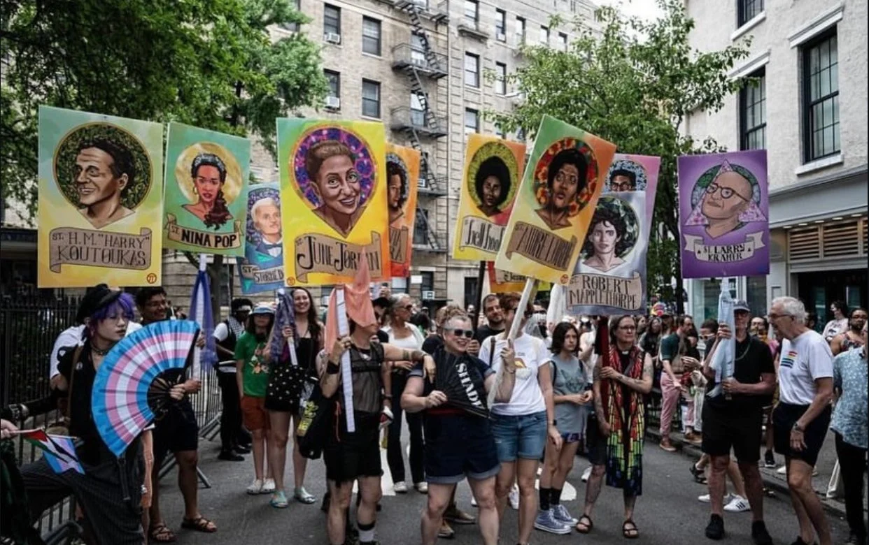 PRIDE Banner Making!