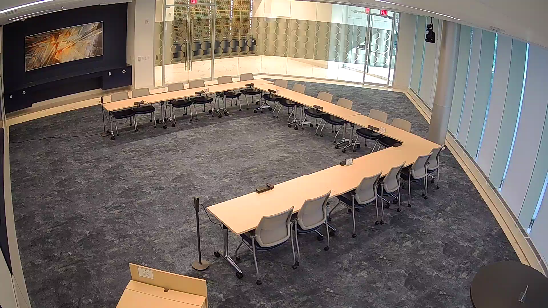 1st Floor Conference U-Shape - Maximum Seats 22