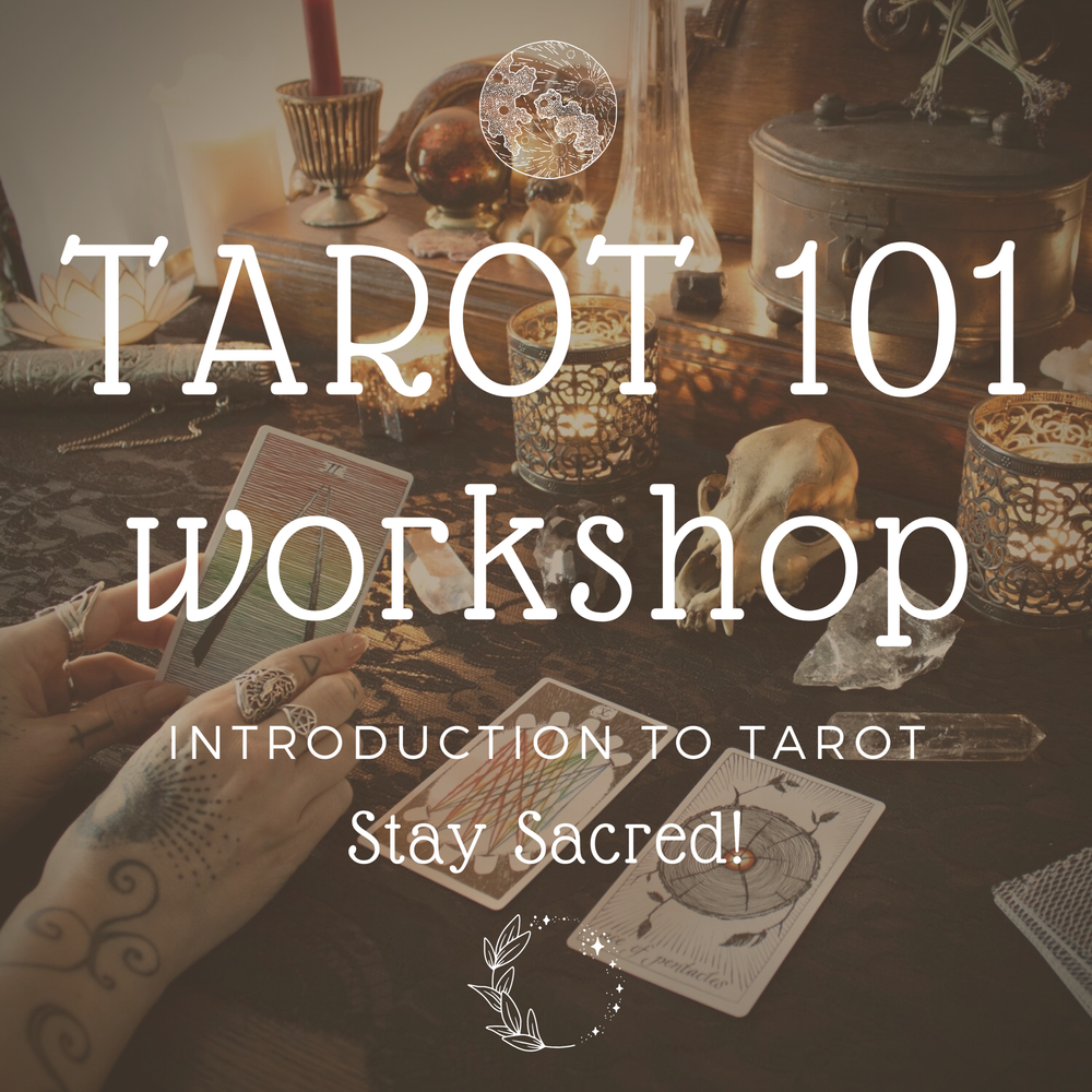 Tarot 101 — W I T C H E R Y & the M O O N