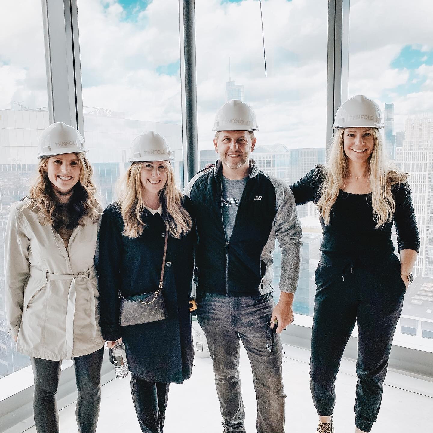 Spending some time on site this week in the Windy City &mdash; it is always so exciting when a project begins to transform from rendering into reality. ✨

#teamTENFOLD #Chicago #brandedspaces