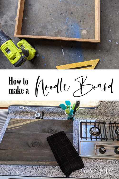 How To Build High End Stove Cover - how-to noodle board build DIY
