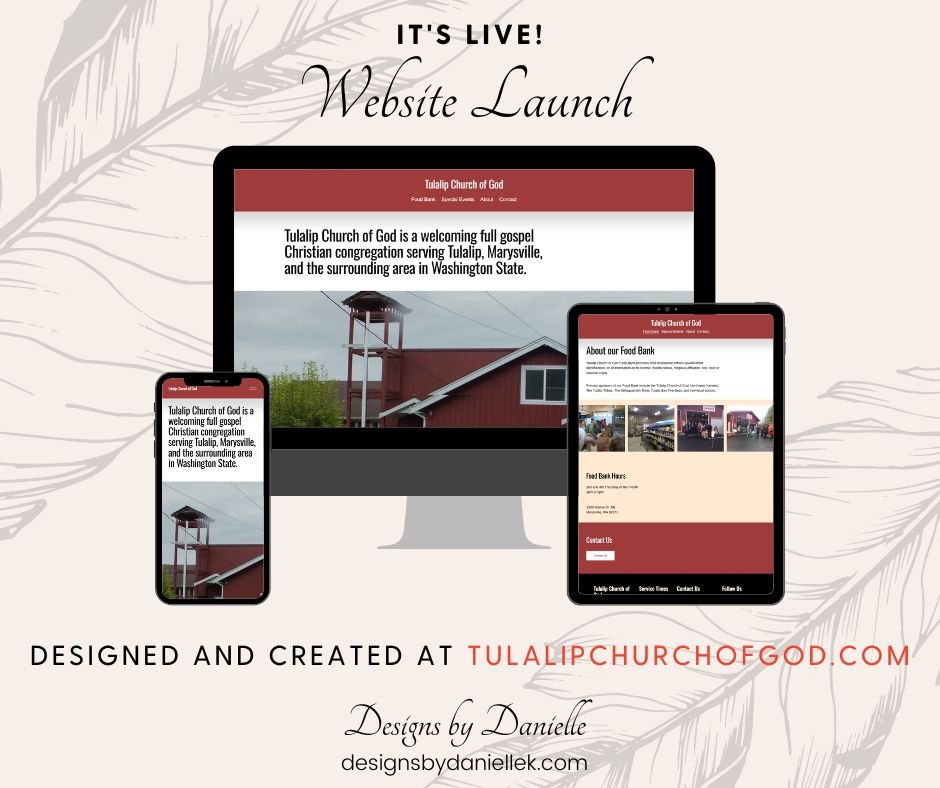 Website Reveal: Tulalip Church of God