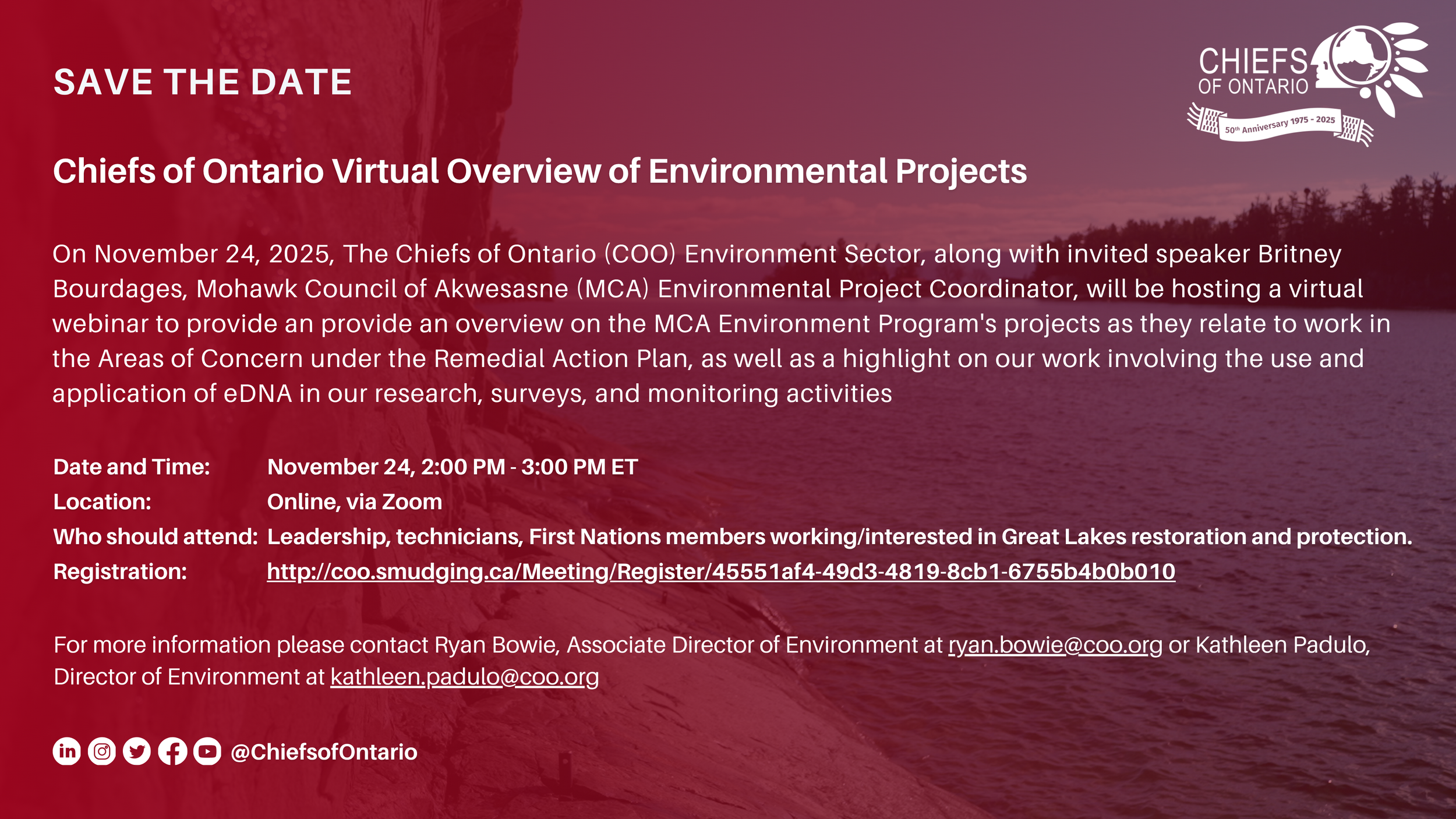 Virtual Overview of Environmental Projects