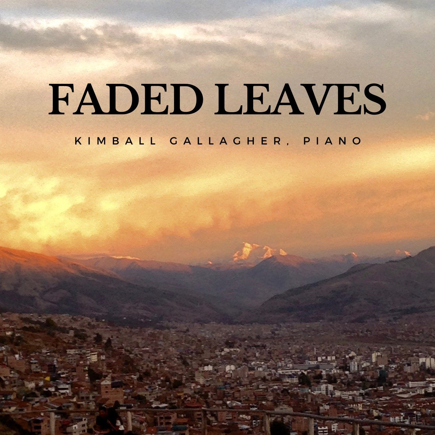 Faded Leaves and Pictures at an Exhibition