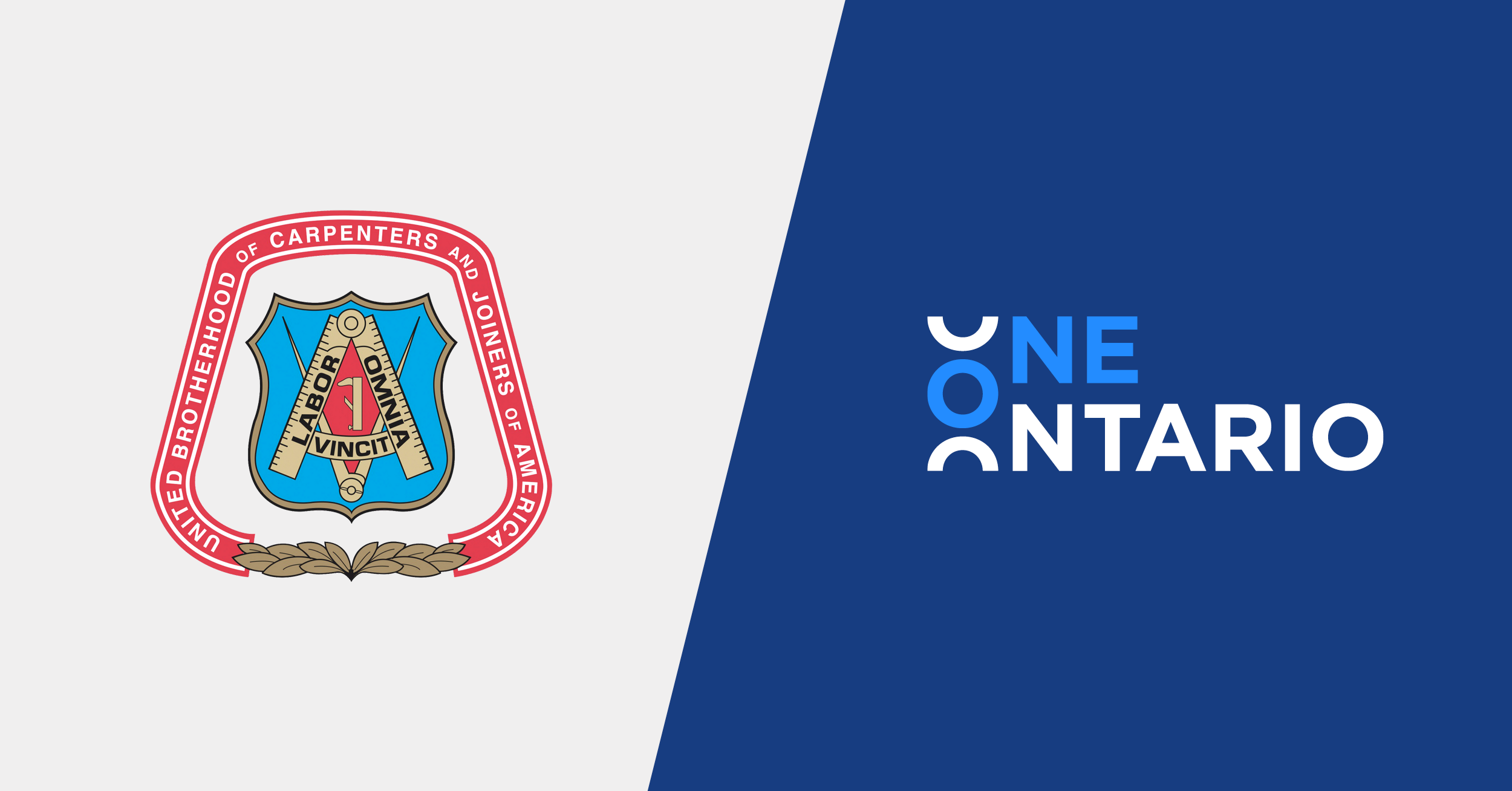 Welcoming the Carpenters’ District Council of Ontario as a supporter of the One Ontario initiative