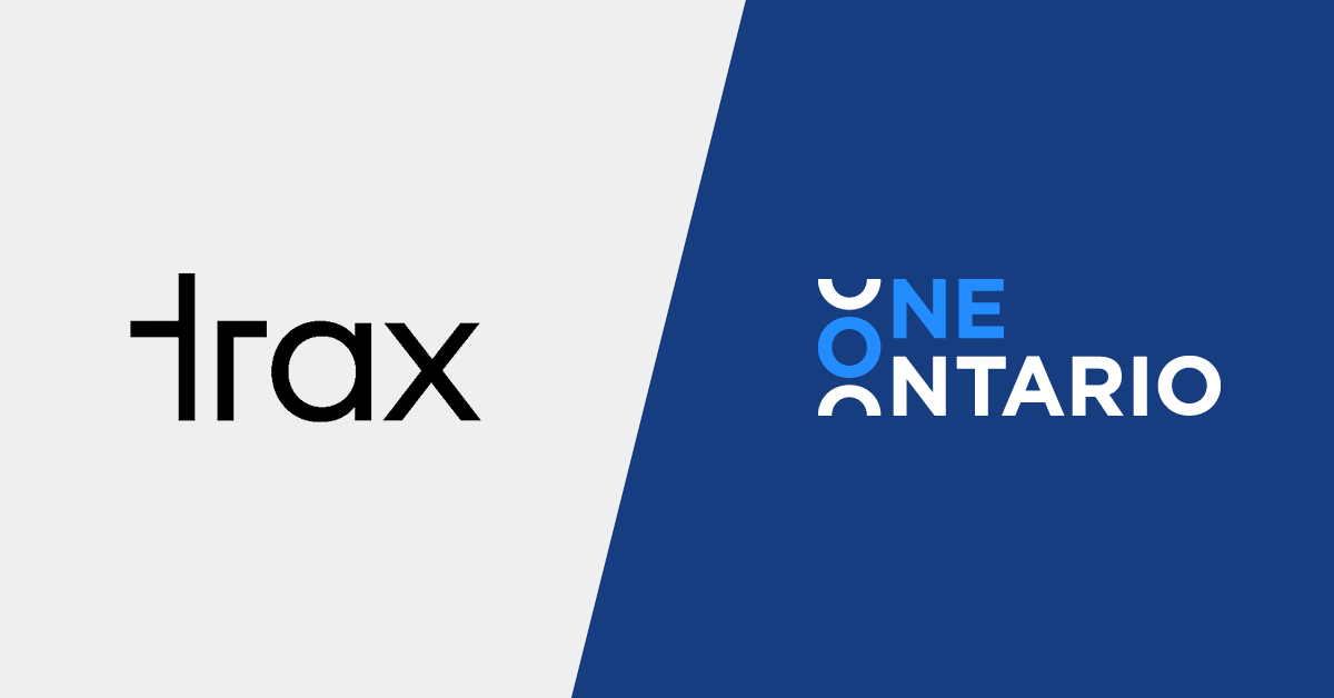 Welcoming Trax as a Champion Sponsor of the One Ontario initiative