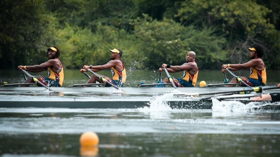  At the 2021 USRowing Masters Nationals, Yimer rowed bow in an all Black mens’s 4x, the first of its kind at Masters Nationals. 