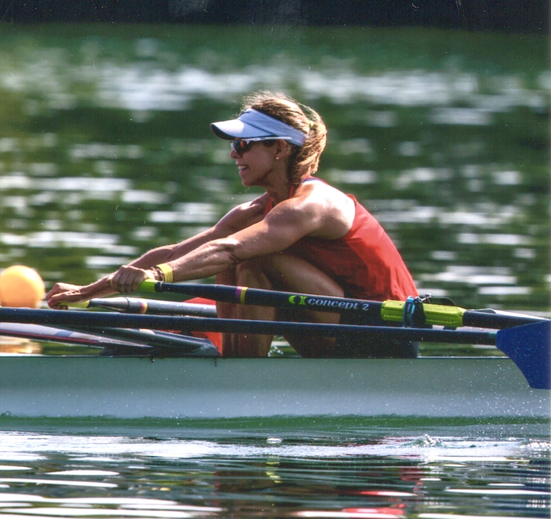  Anne McCormick rowed in college and joined Rock CIty Rowing after a 25-year rowing hiatus. 