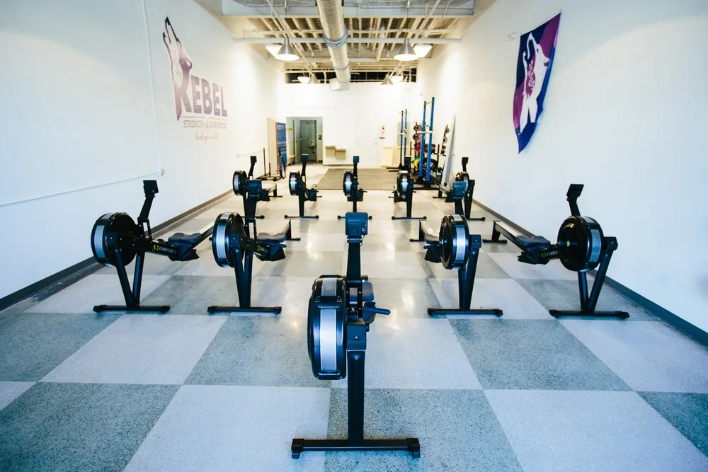  Rebel Strength and Rowing before it was inundated by the flood waters of Hurricane Helene. 