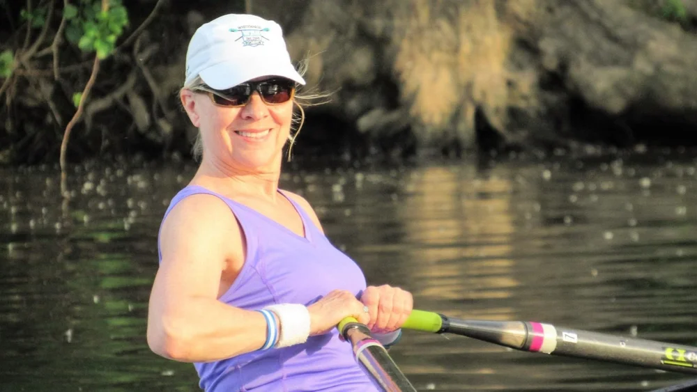  Whitemarsh Boat Club Founding Mother and the club’s first treasurer, Linda Chisholm 