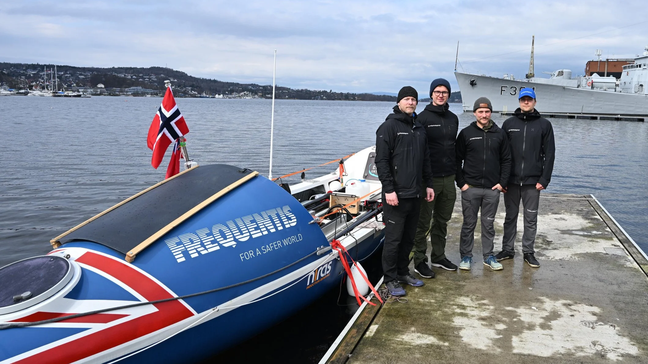 Martin and his teammates prepare for Nordic Endeavor in 2026.