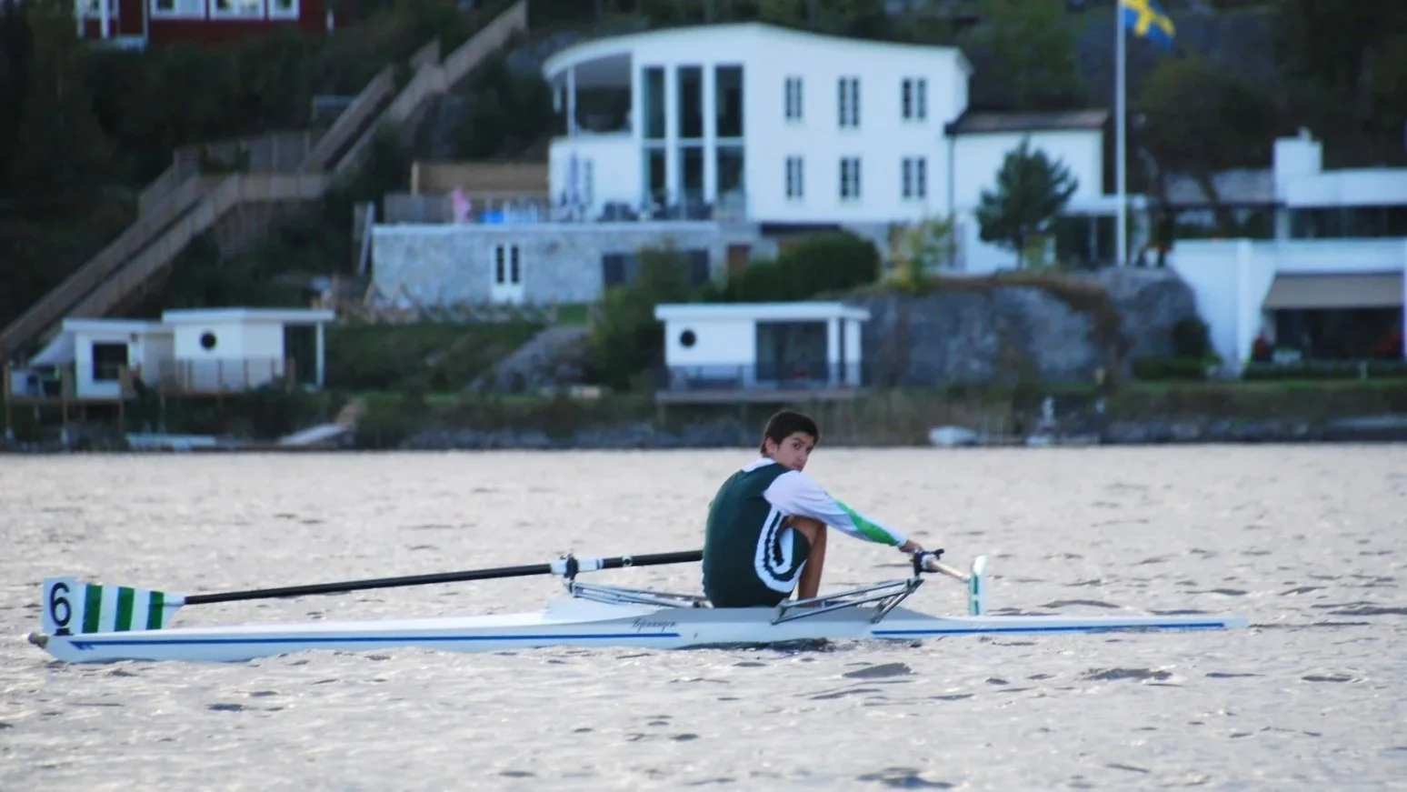 Ruben grew up rowing for Hammarby Rowing Club in Sweden.