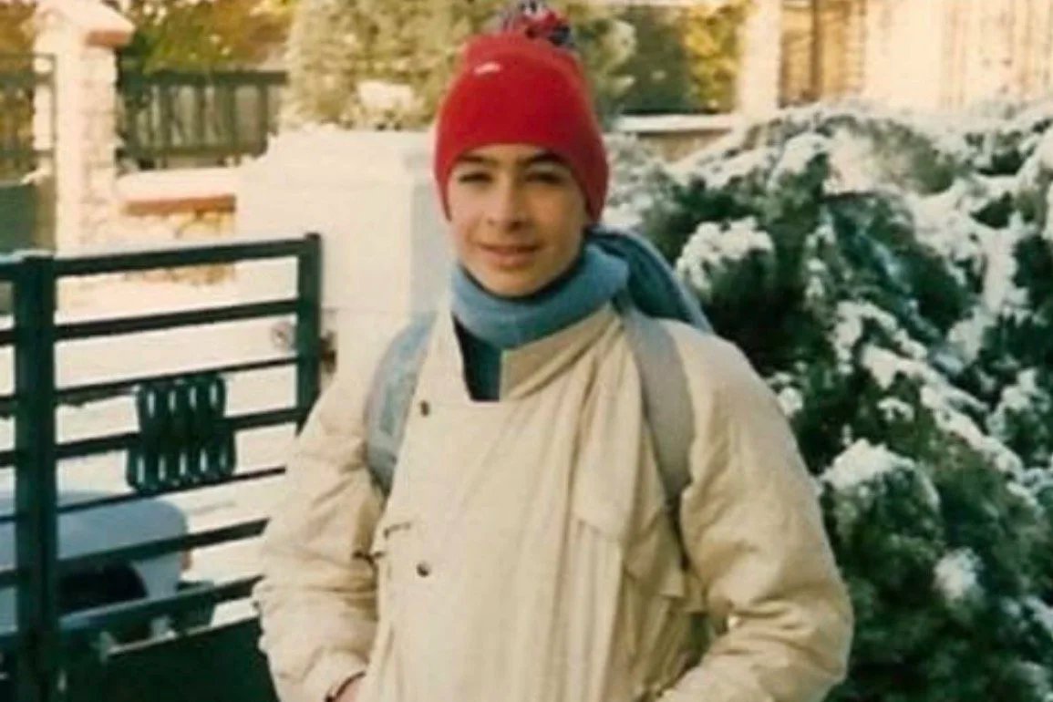  Xeno Muller, age 12, on his first day of rowing in January 1985.  
