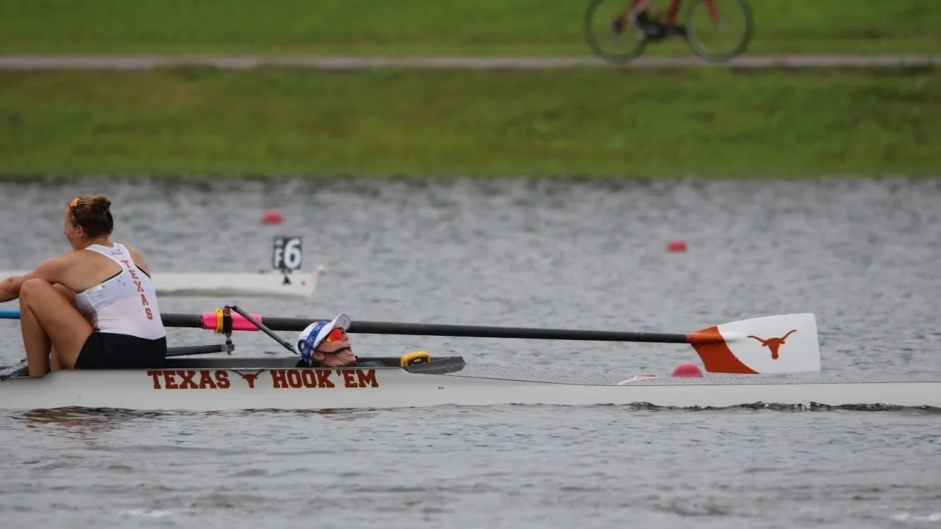 Shannon Short moved from the coxswain seat for Texas into to the coaching launch for ROW.
